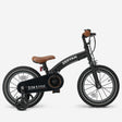 Luxe Kinderfiets 14 inch - 3 in 1 - loopfiets Zwart