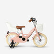 Zoey Meisjesfiets kinderfiets 12 inch met mandje - Roze