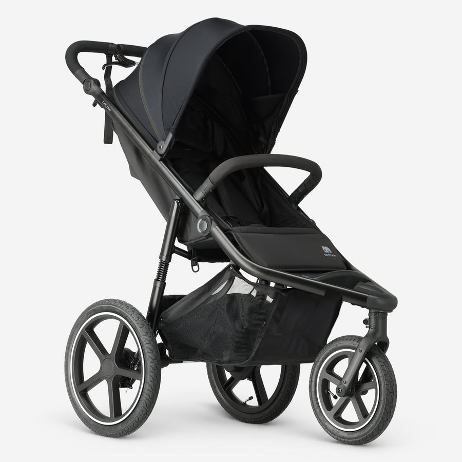 Bolt Hardloop Kinderwagen Zwart