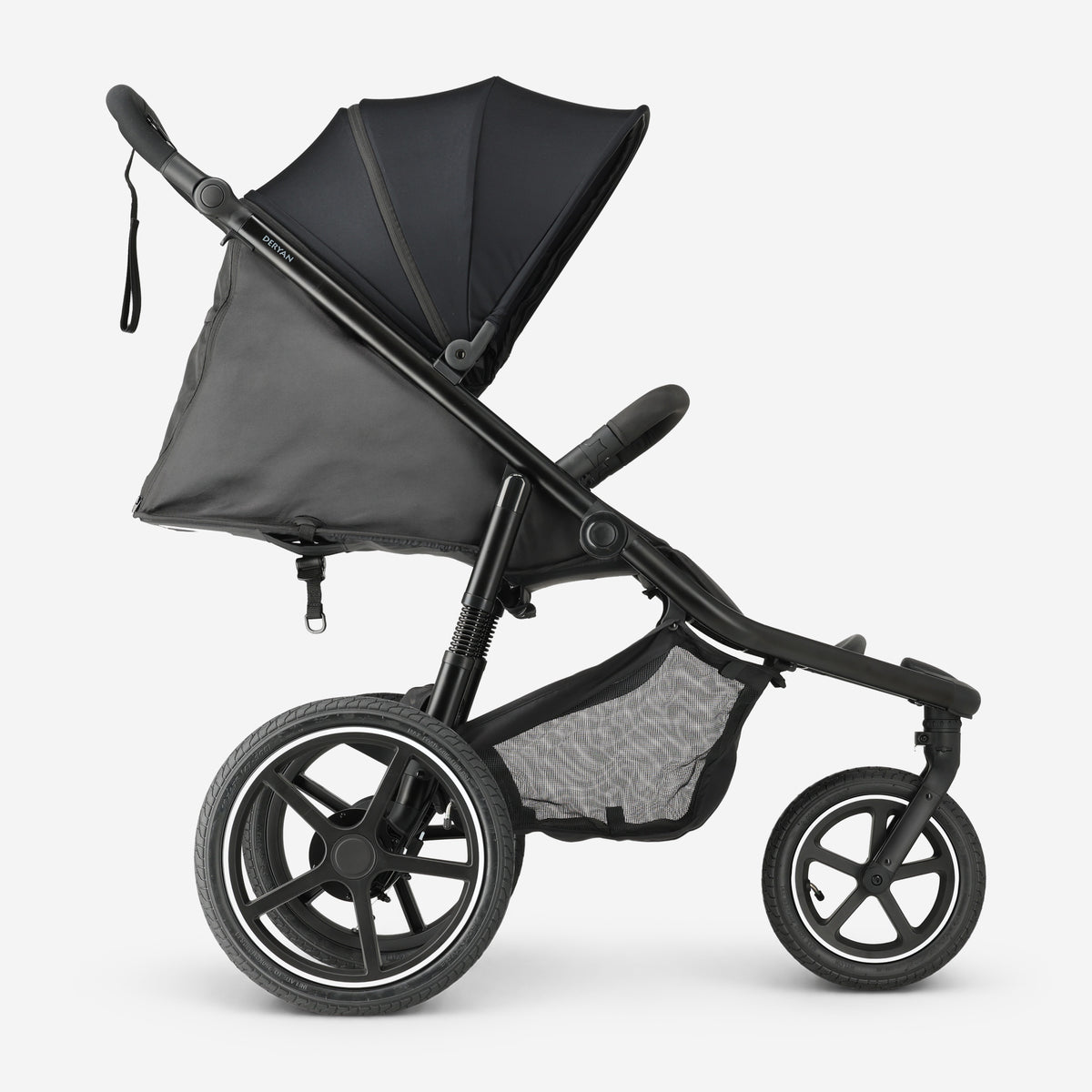 Bolt Hardloop Kinderwagen Zwart