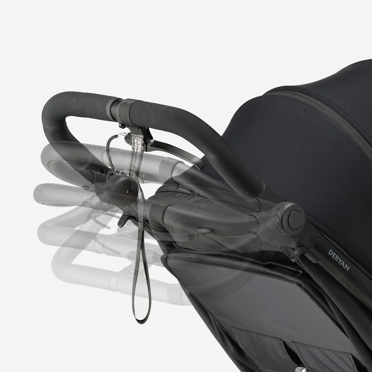 Bolt Hardloop Kinderwagen Zwart