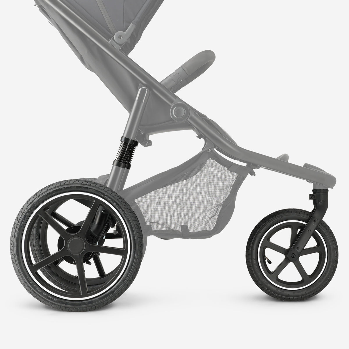 Bolt Hardloop Kinderwagen Zwart