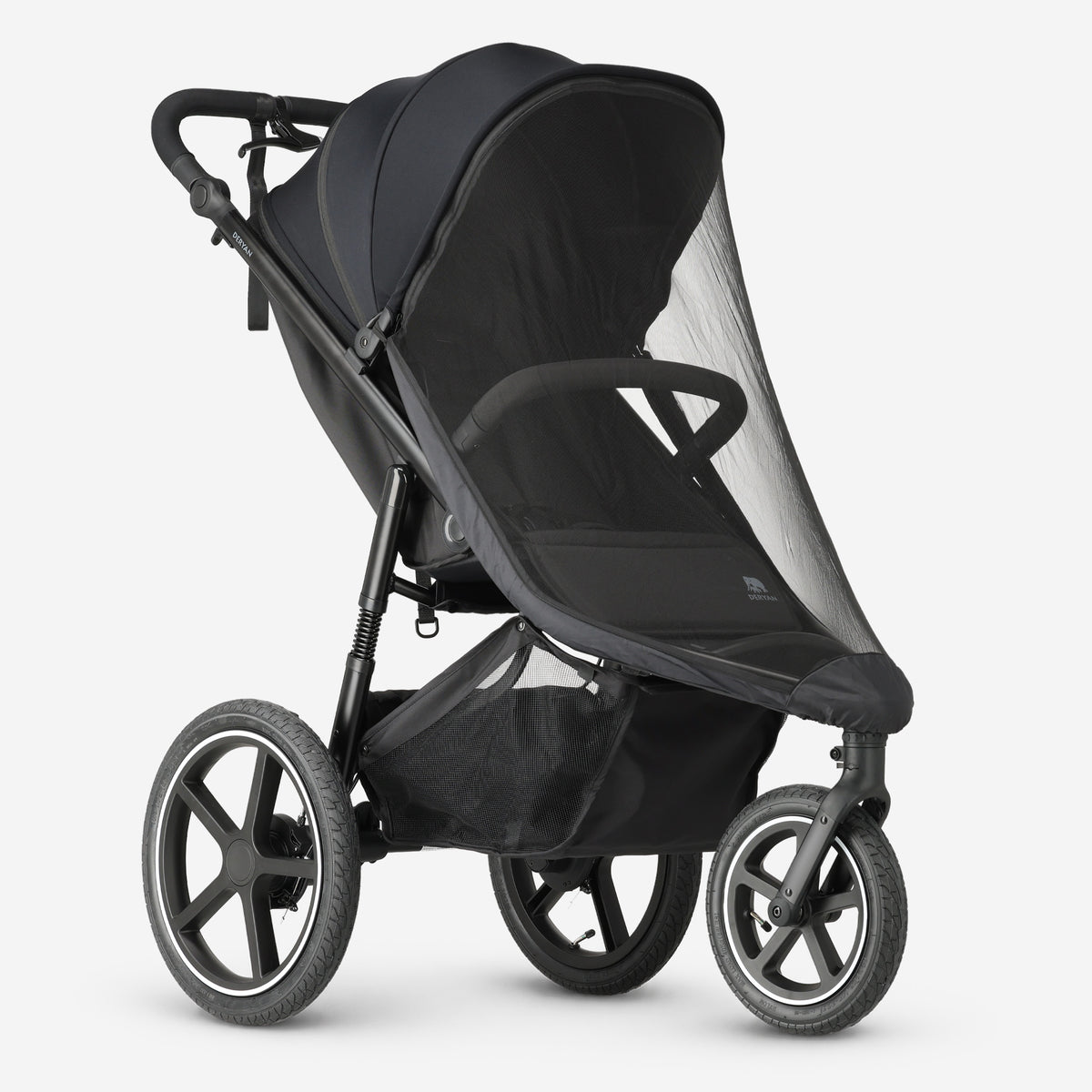 Bolt Hardloop Kinderwagen Zwart