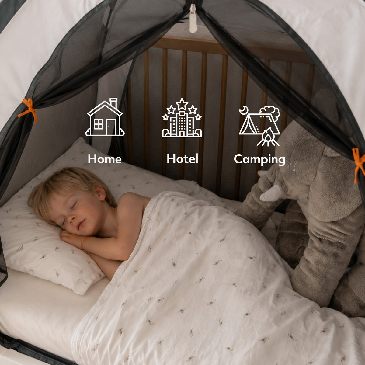 Bedtent Cream 200x90 cm