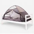 Bedtelt pop-up Creme 200x90