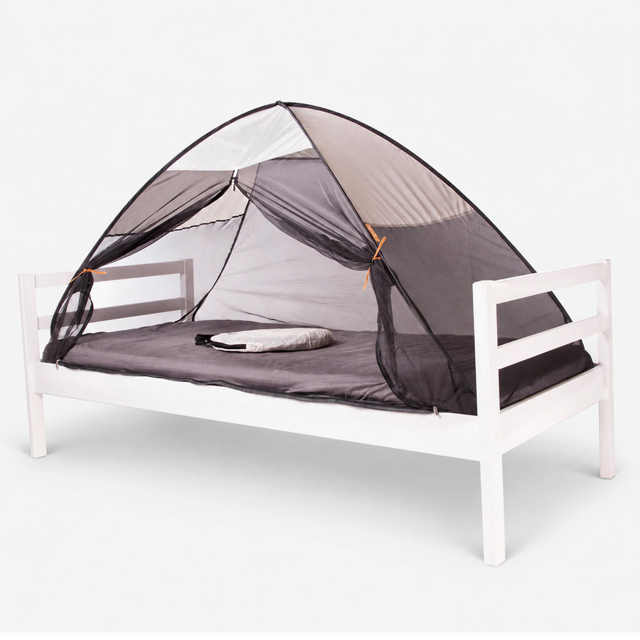 Bedtent pop-up Cream 200x90