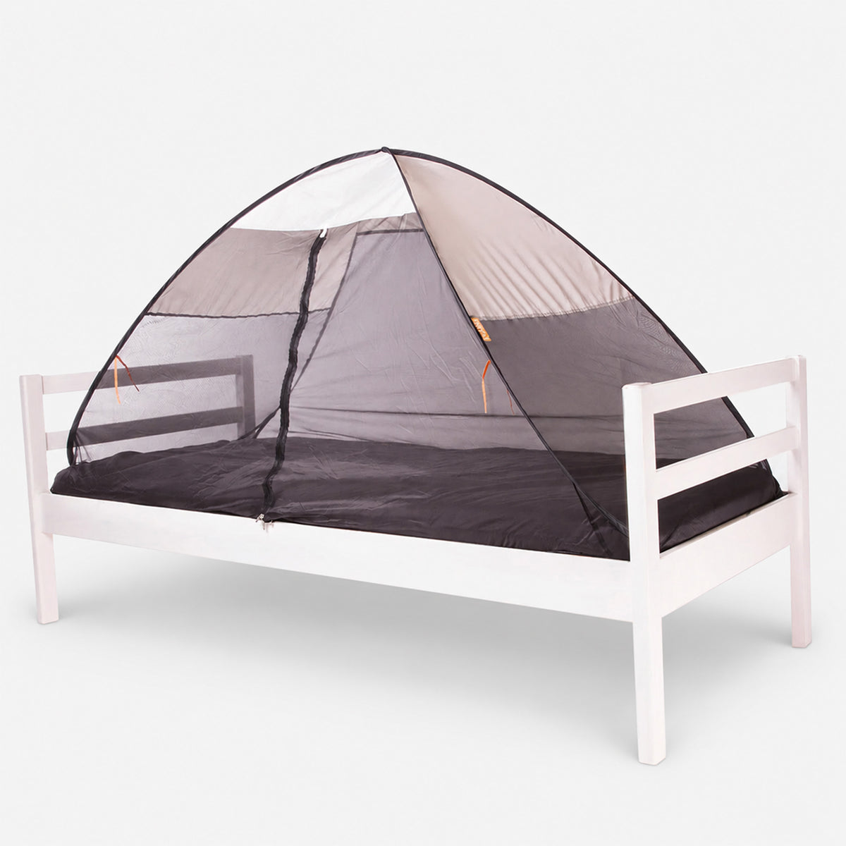 Bedtelt pop-up Creme 200x90