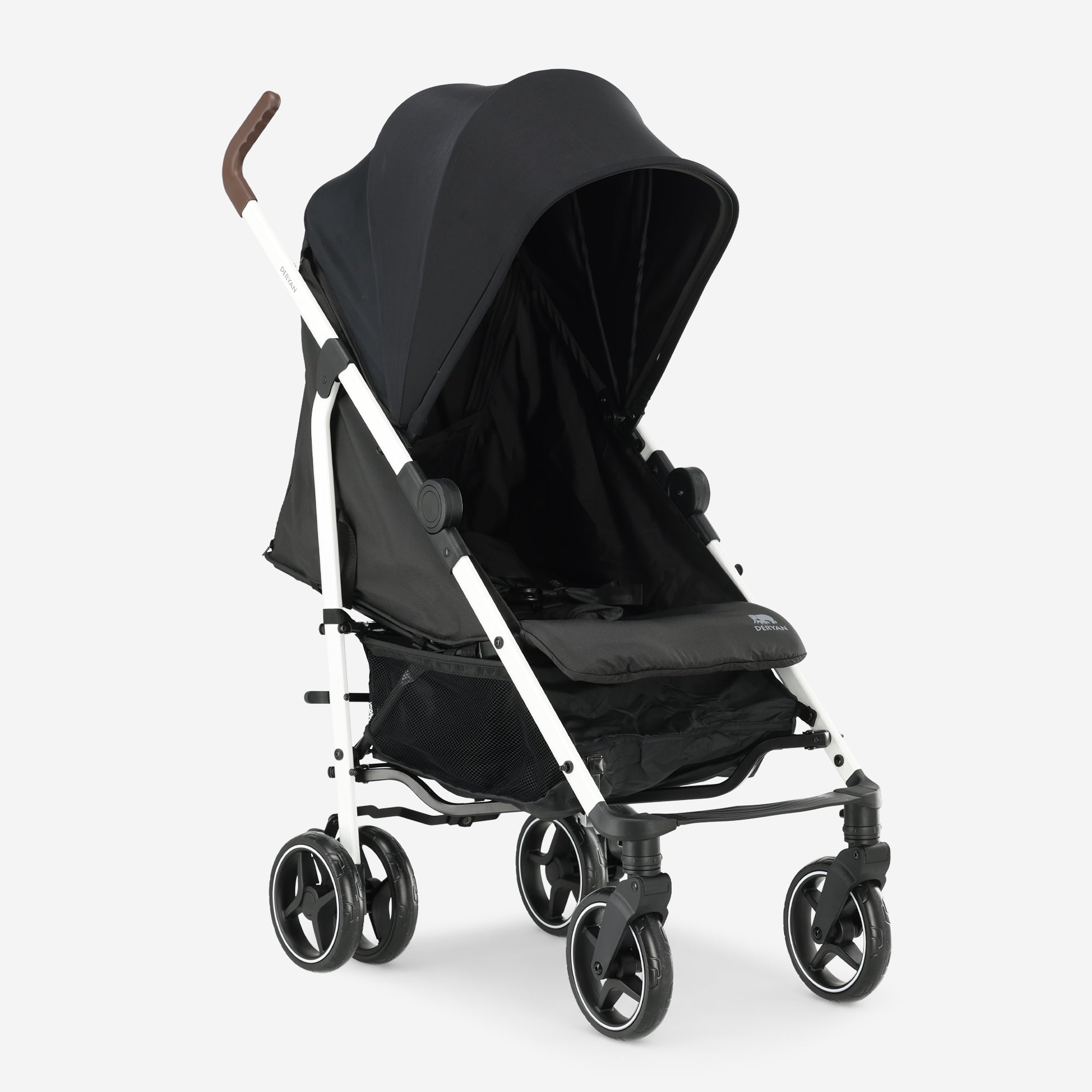 Bobbie Paraplu Buggy tot 22 kg - Wit Frame/Zwart