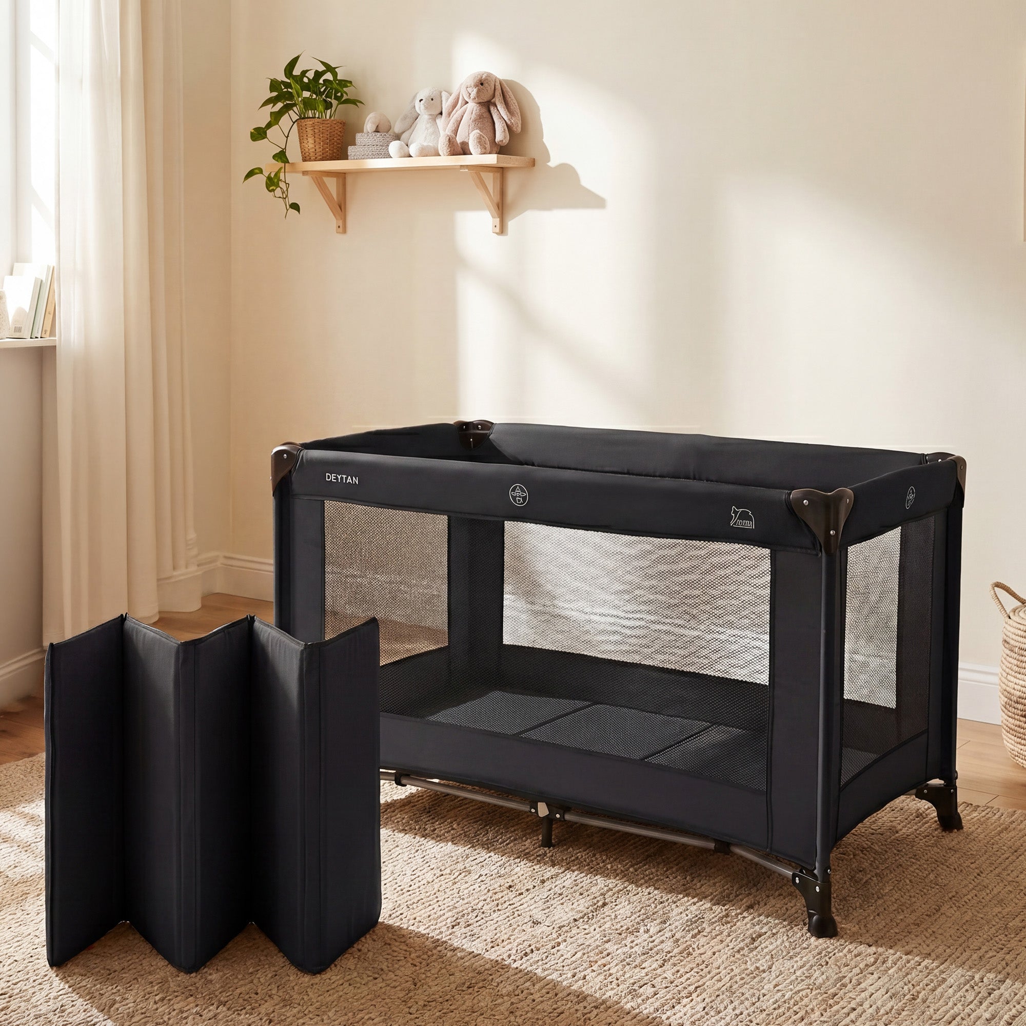 Campingbed Believer Black