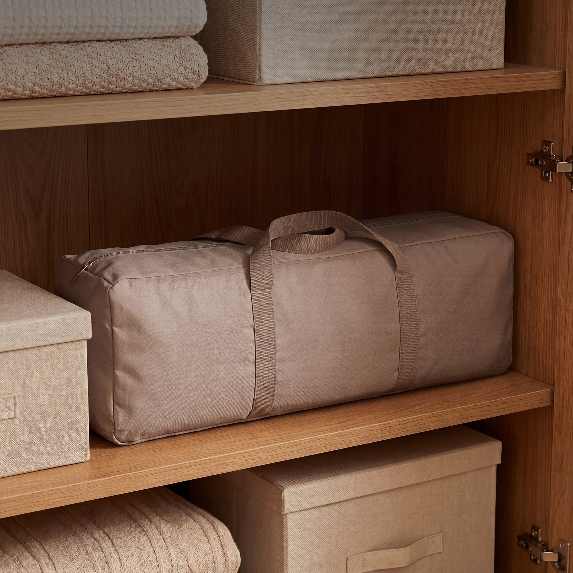Believer Luxe Campingbed - Inclusief bodemverhoger - Nougat