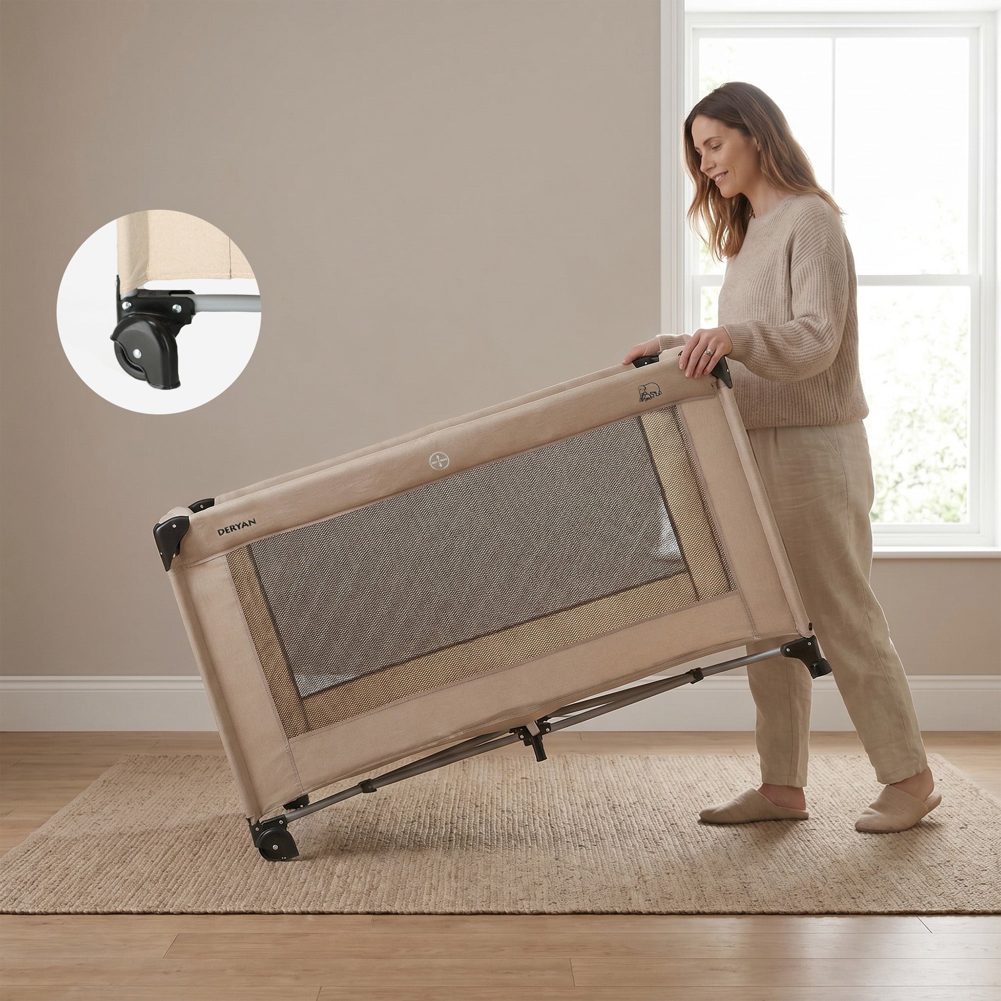 Campingbed Believer Nougat