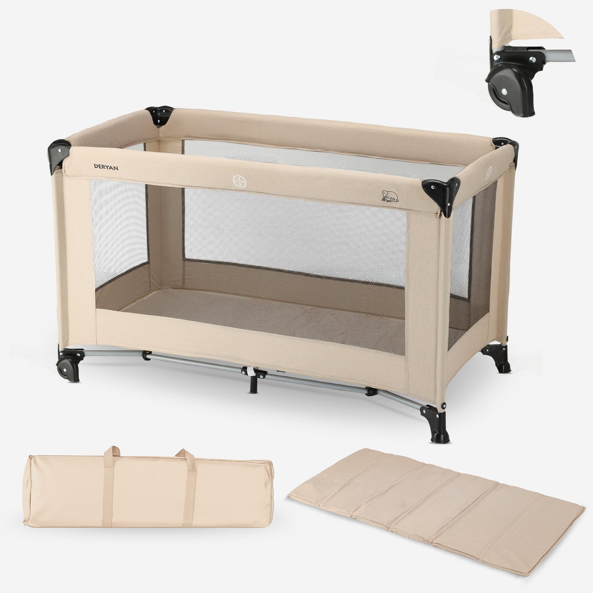 Campingbed Believer Nougat