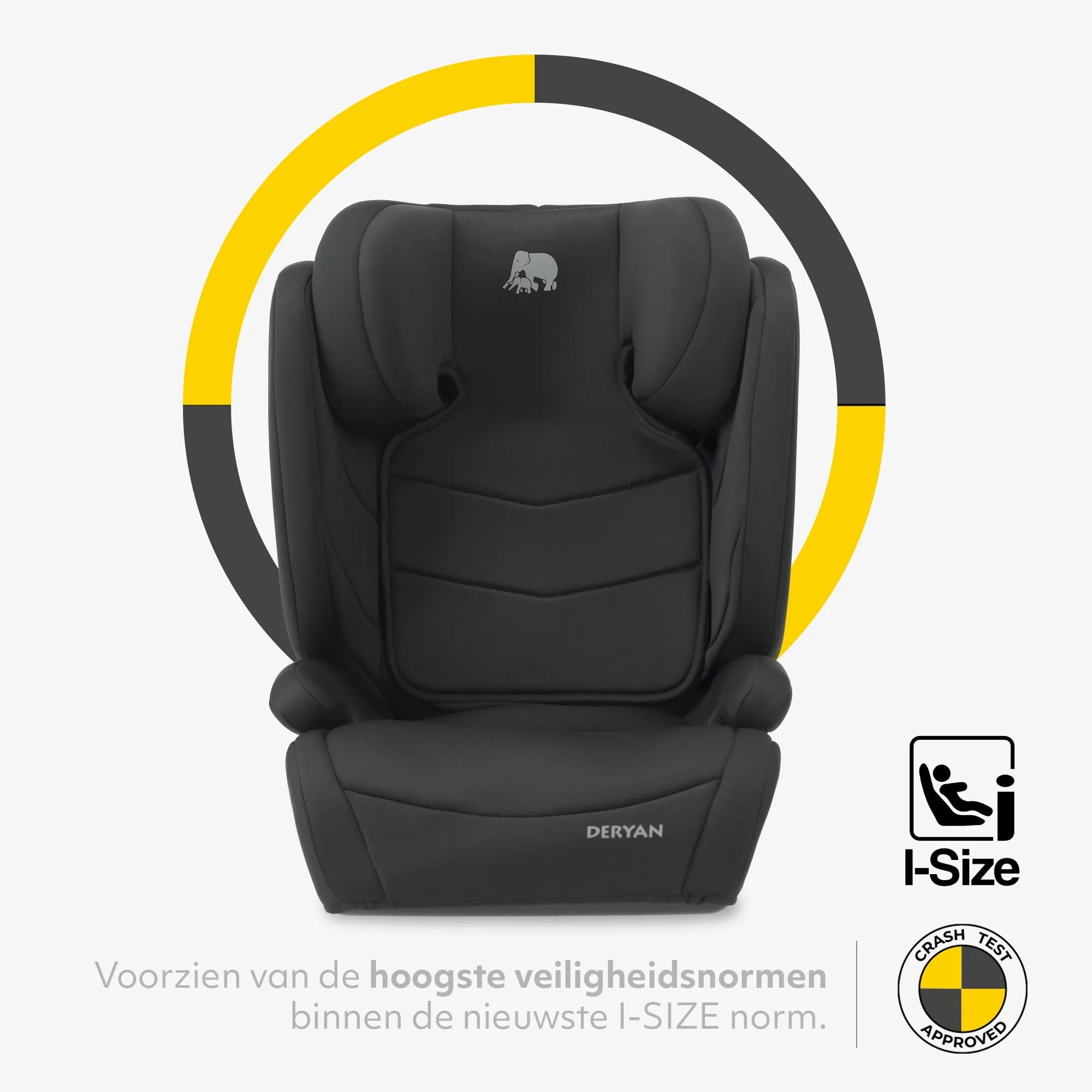 Charlie Luxe i-Size/isofix Autostoel Vanaf 3,5 jaar tot ca. 12 jaar - 100-150 cm
