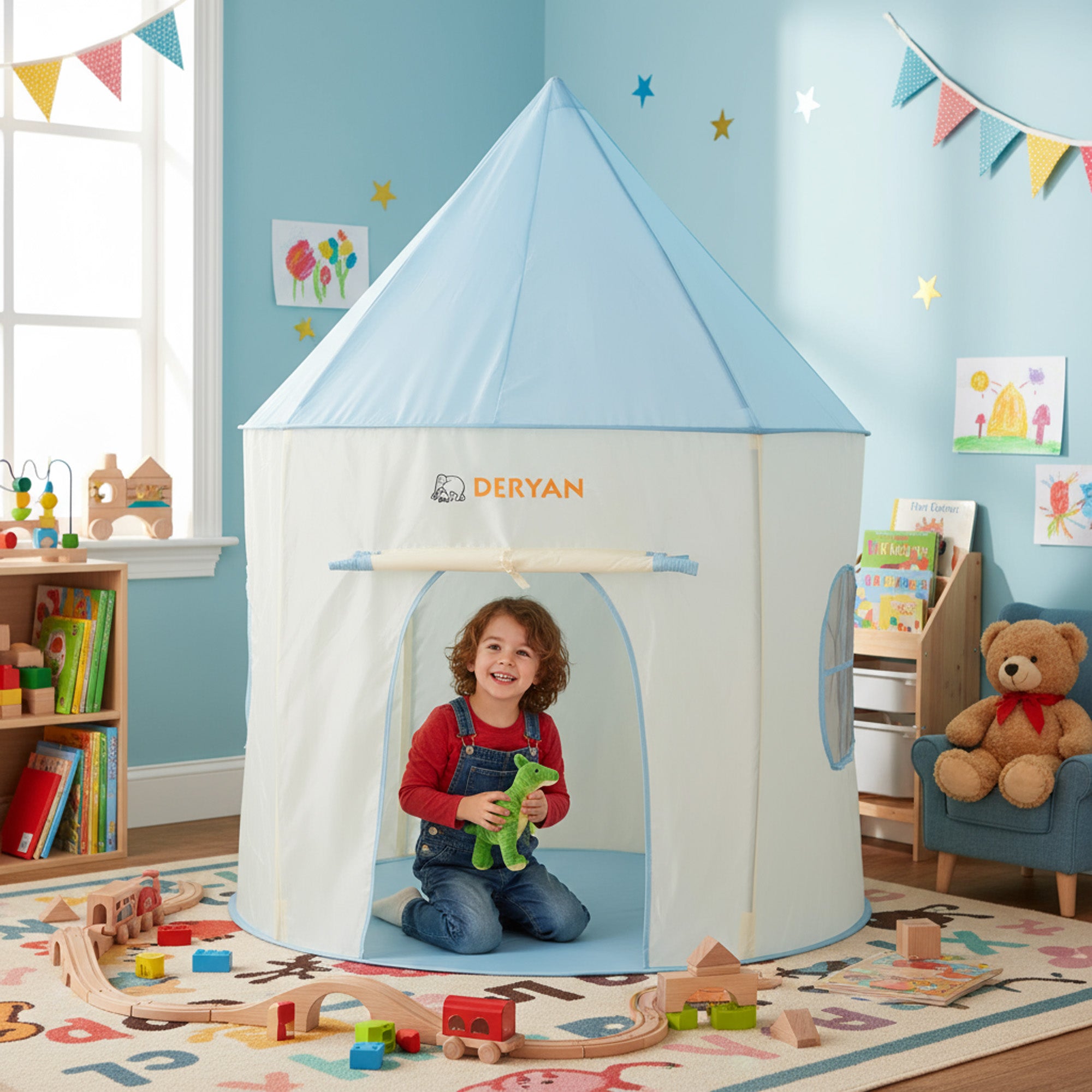 Speeltent Blauw