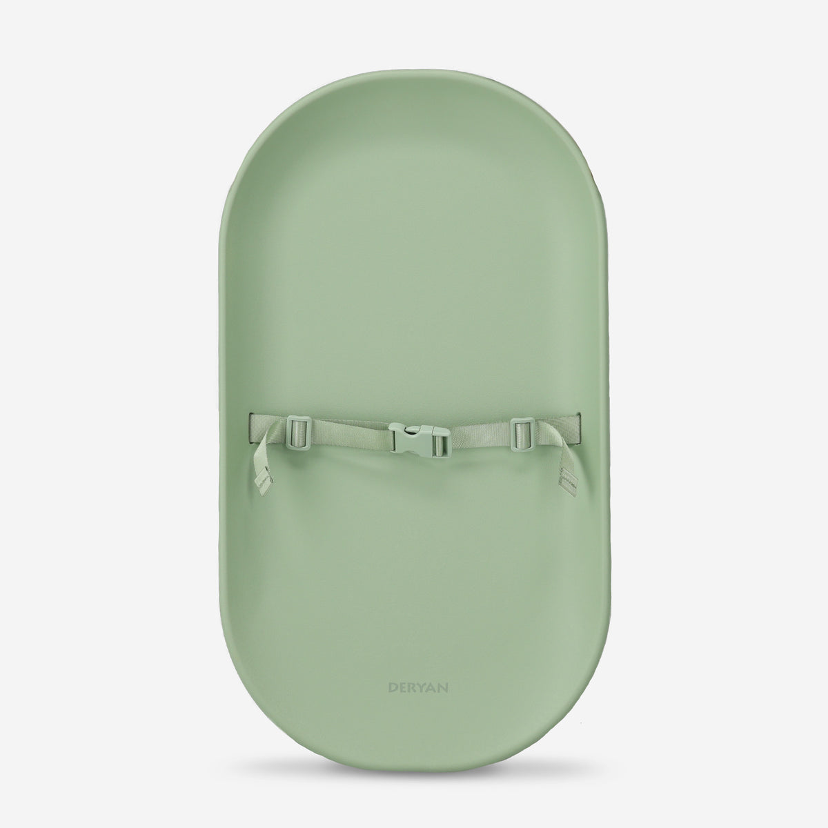 Waterdicht Verschoonkussen met Verhoogde Randen - Sage Green