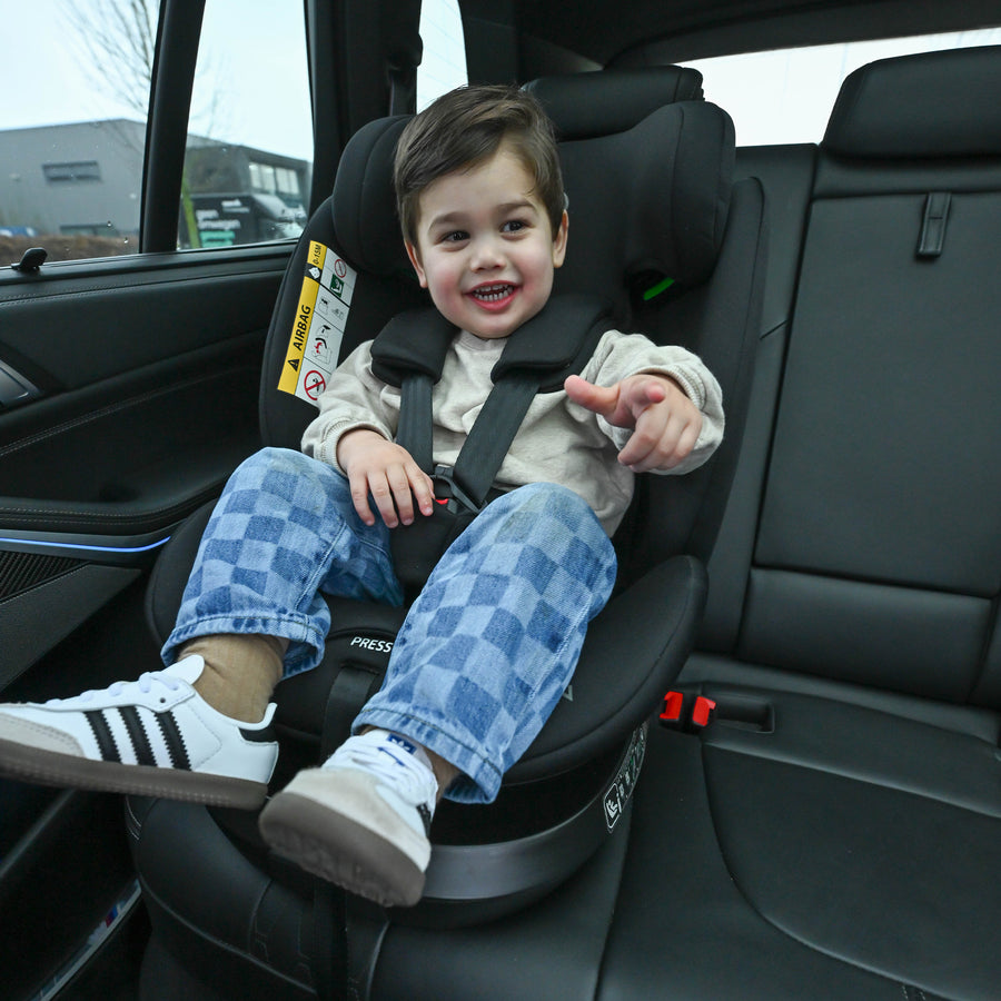 Carly Luxe i-Size Autostoel 0-36 kg Isofix 360° - Zwart