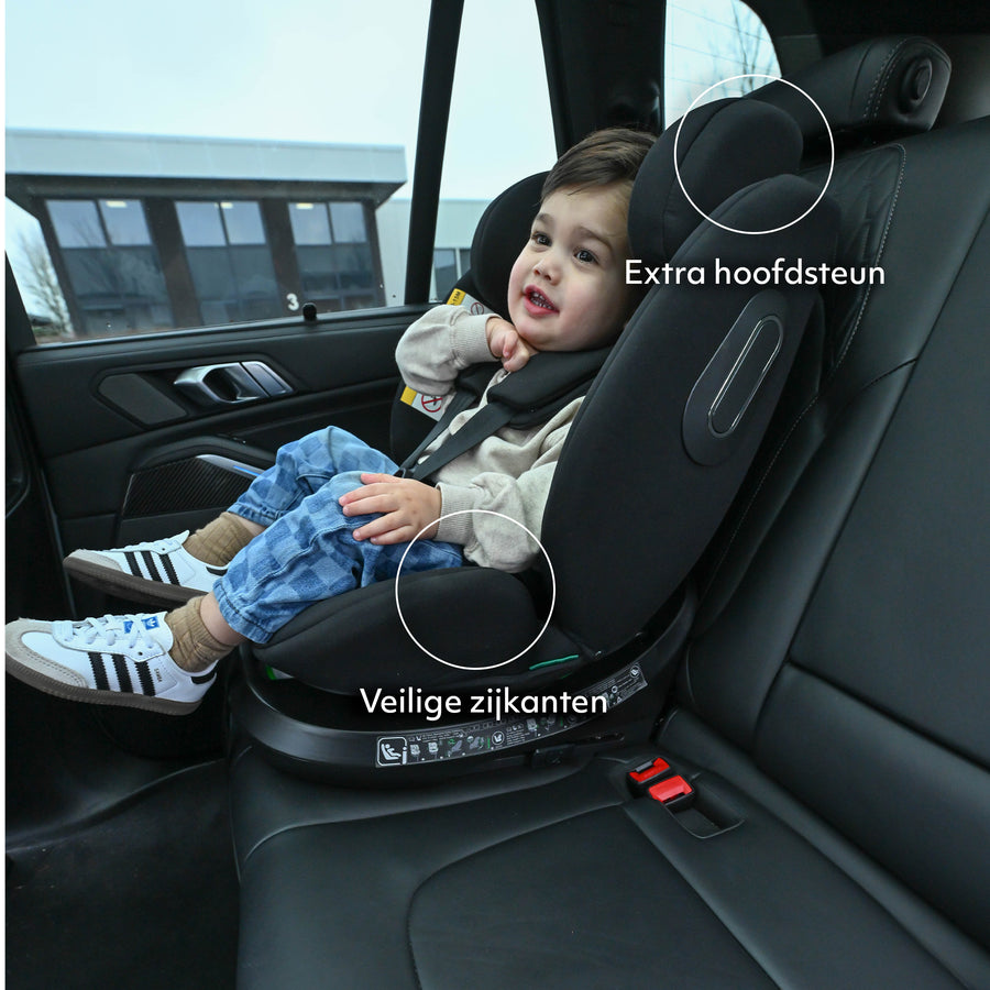 Carly Luxe i-Size Autostoel 0-36 kg Isofix 360° - Truffle Nougat