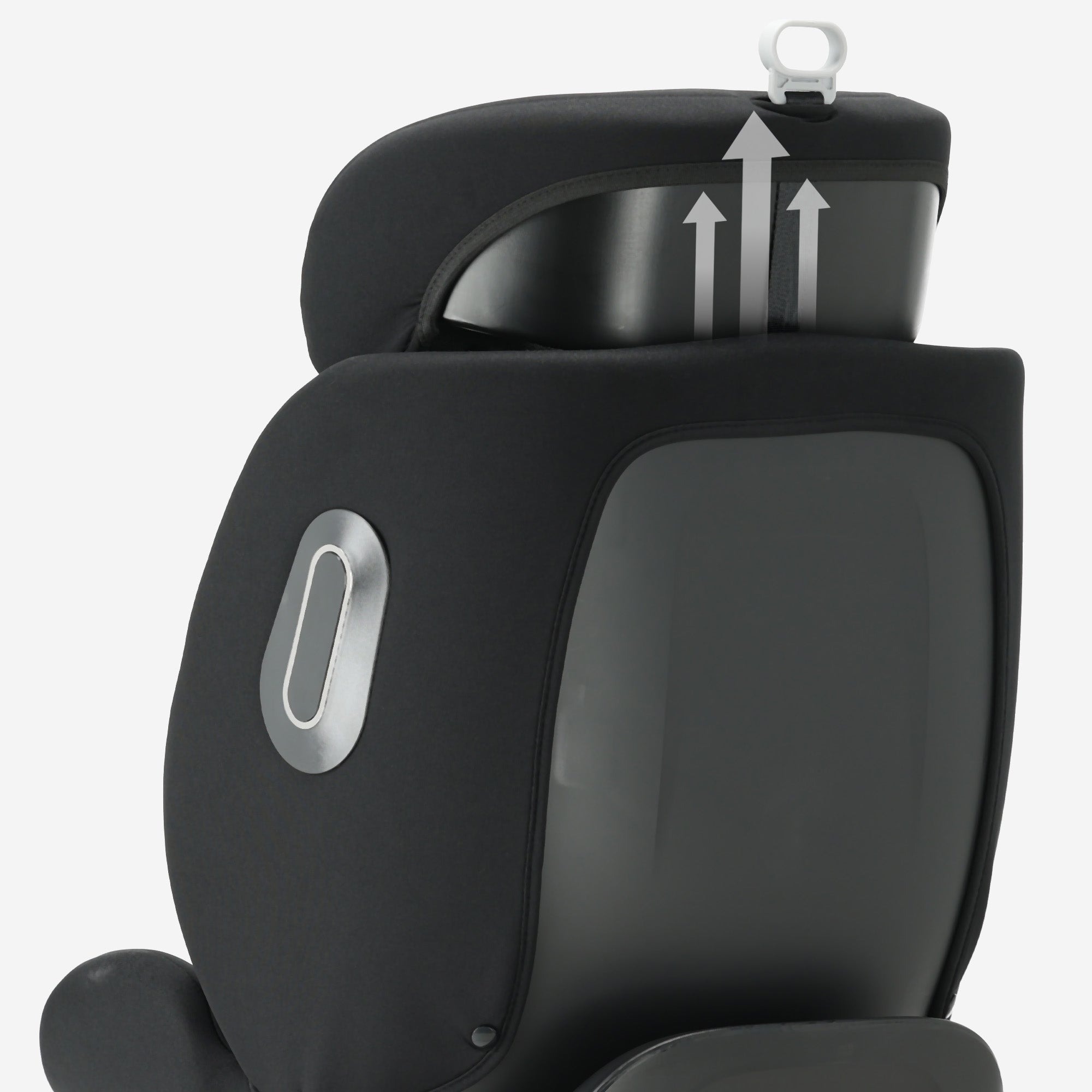 Carly Luxe i-Size Autostoel - 0-36kg - Isofix + steunpoot - 360 draaibaar - Zwart