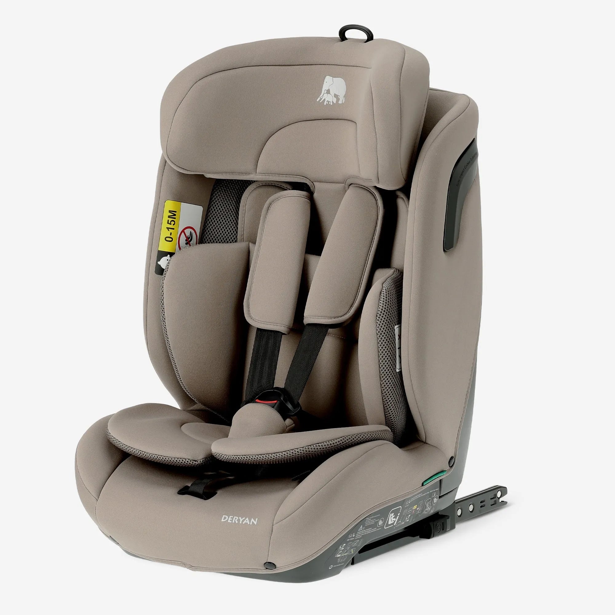 Carter Luxe i-Size/isofix Autostoel 76-150 cm - 9-36 kg - Truffle Nougat