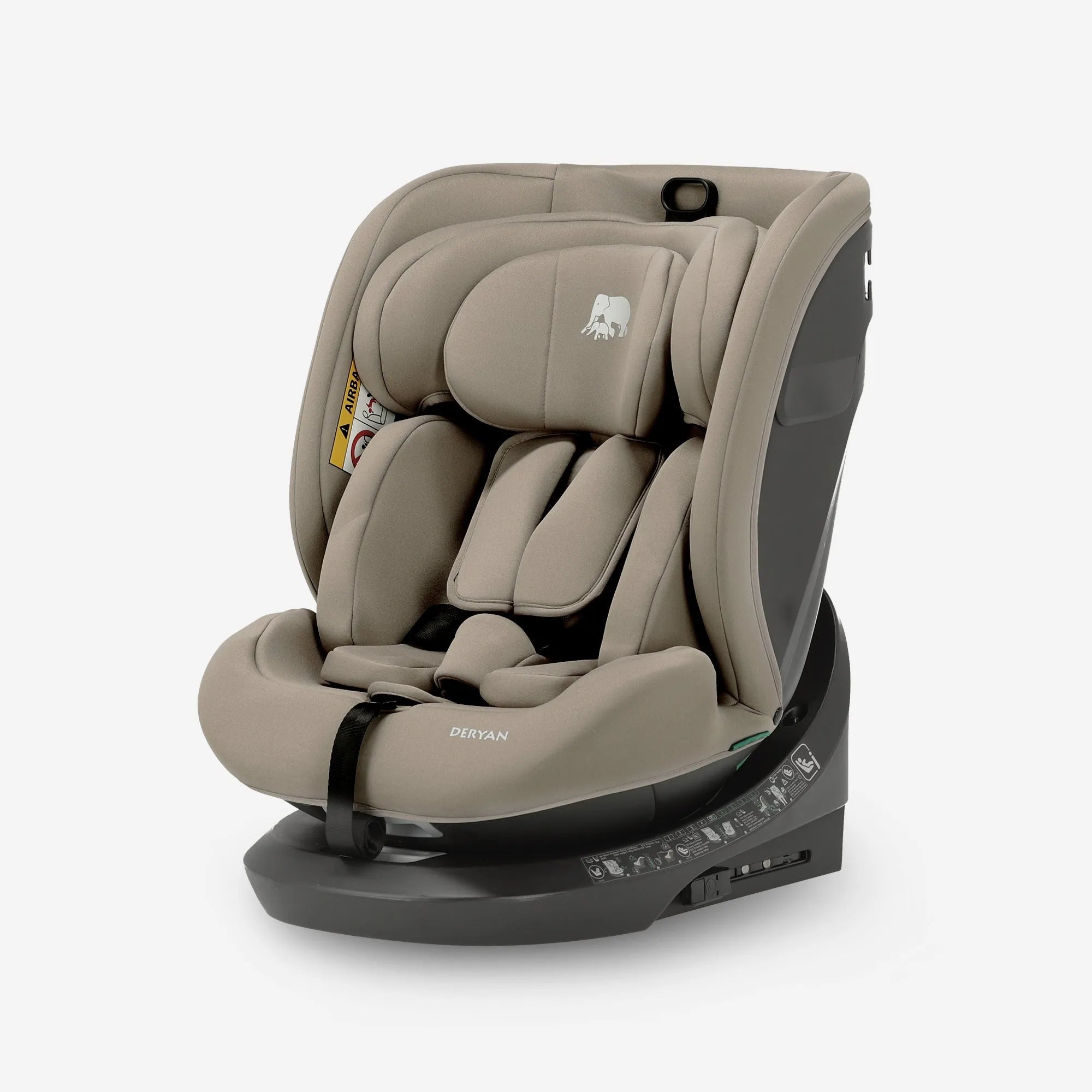 Cassie Luxe i-Size/isofix 360° Autostoel 40-150 cm - 0-36 kg - Truffle Nougat