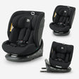 Cassie Luxe I-Size autostoel zwart met Isofix 360° draaibaar en 5-stand verstelbare rugleuning