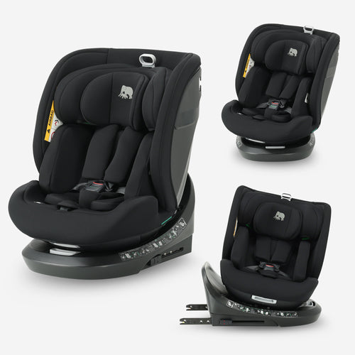 Cassie Luxe i-Size Autostoel 0-36 kg Isofix 360° - Zwart