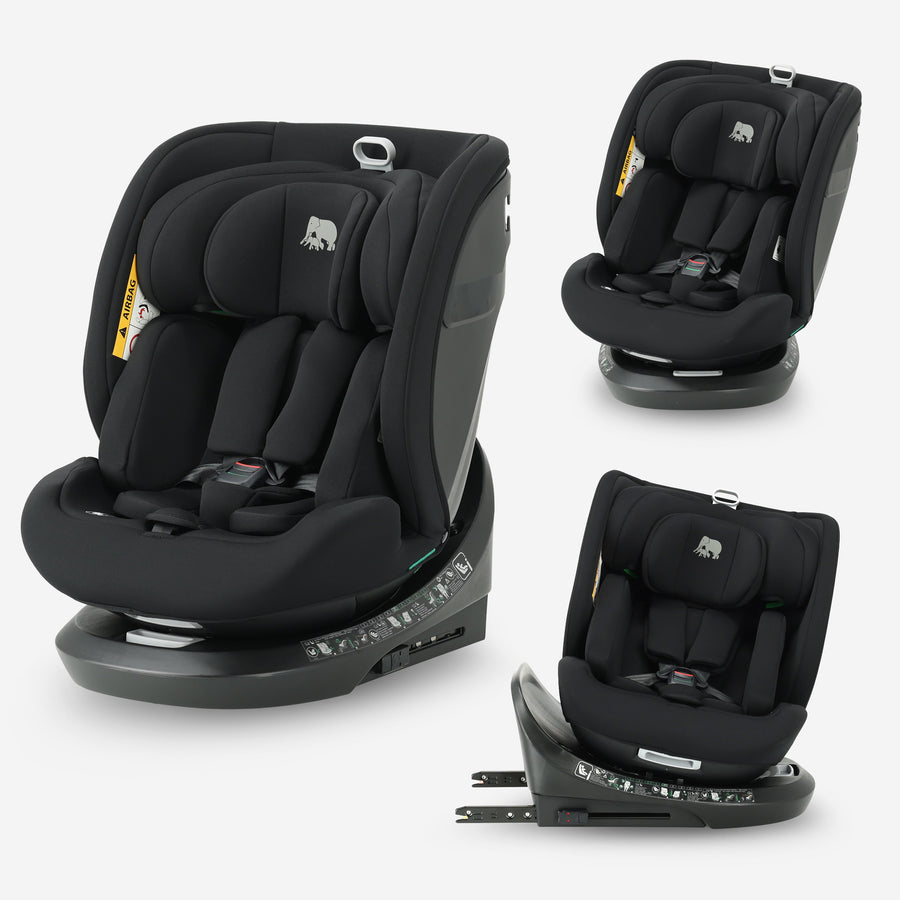 Cassie Luxe i-Size Autostoel 0-36 kg Isofix 360° - Zwart