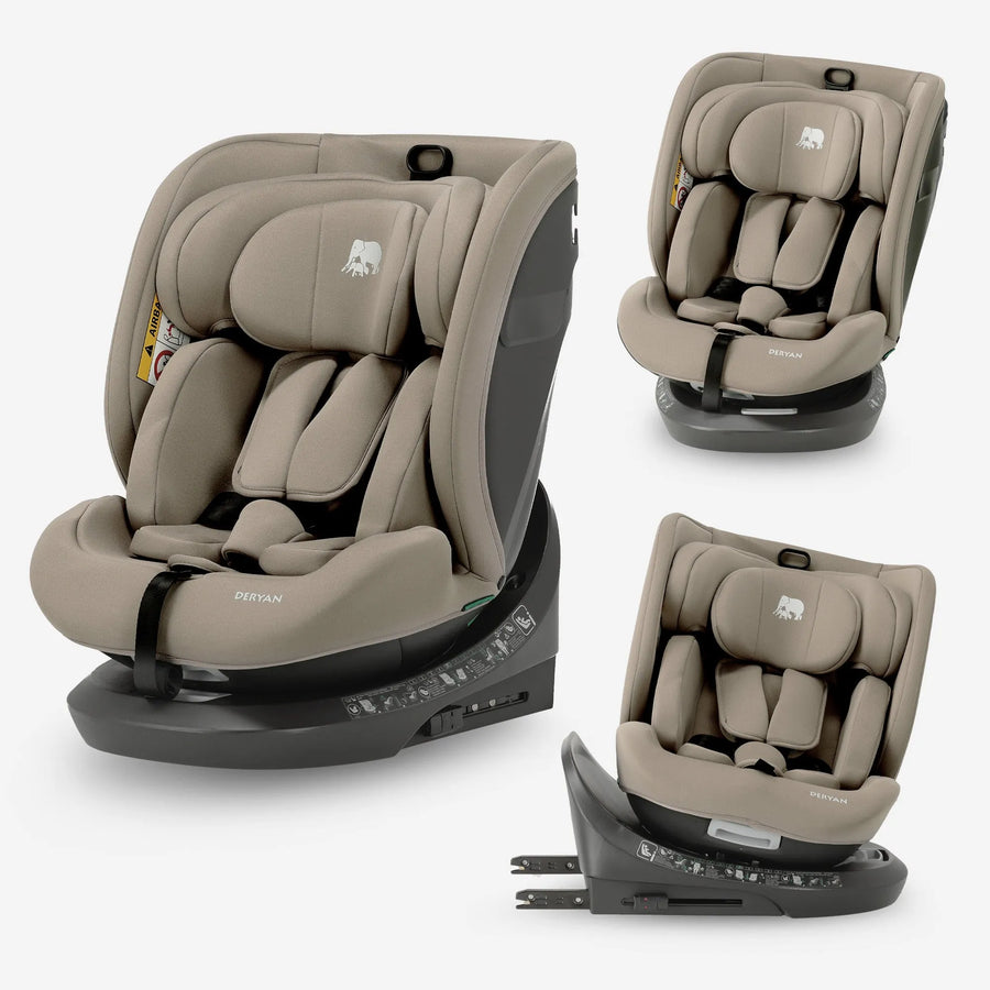 Cassie Luxe i-Size Autostoel 40-150 cm Isofix 360° - Truffle Nougat