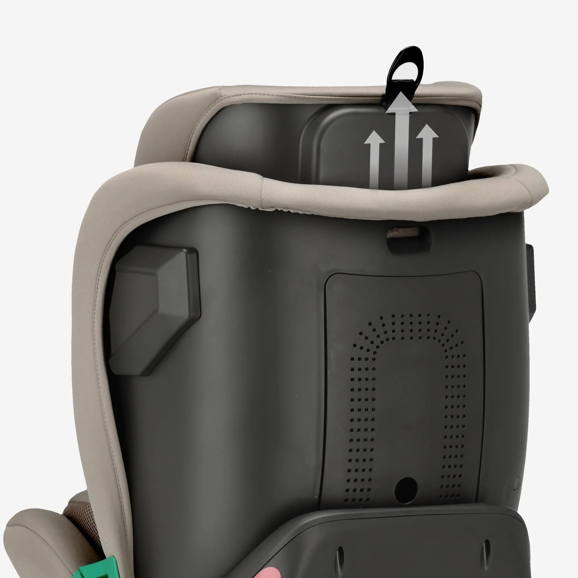 Chase Luxe i-Size/isofix 360° Steunpoot Autostoel 40-150 cm - 0-36 kg - Truffle Nougat