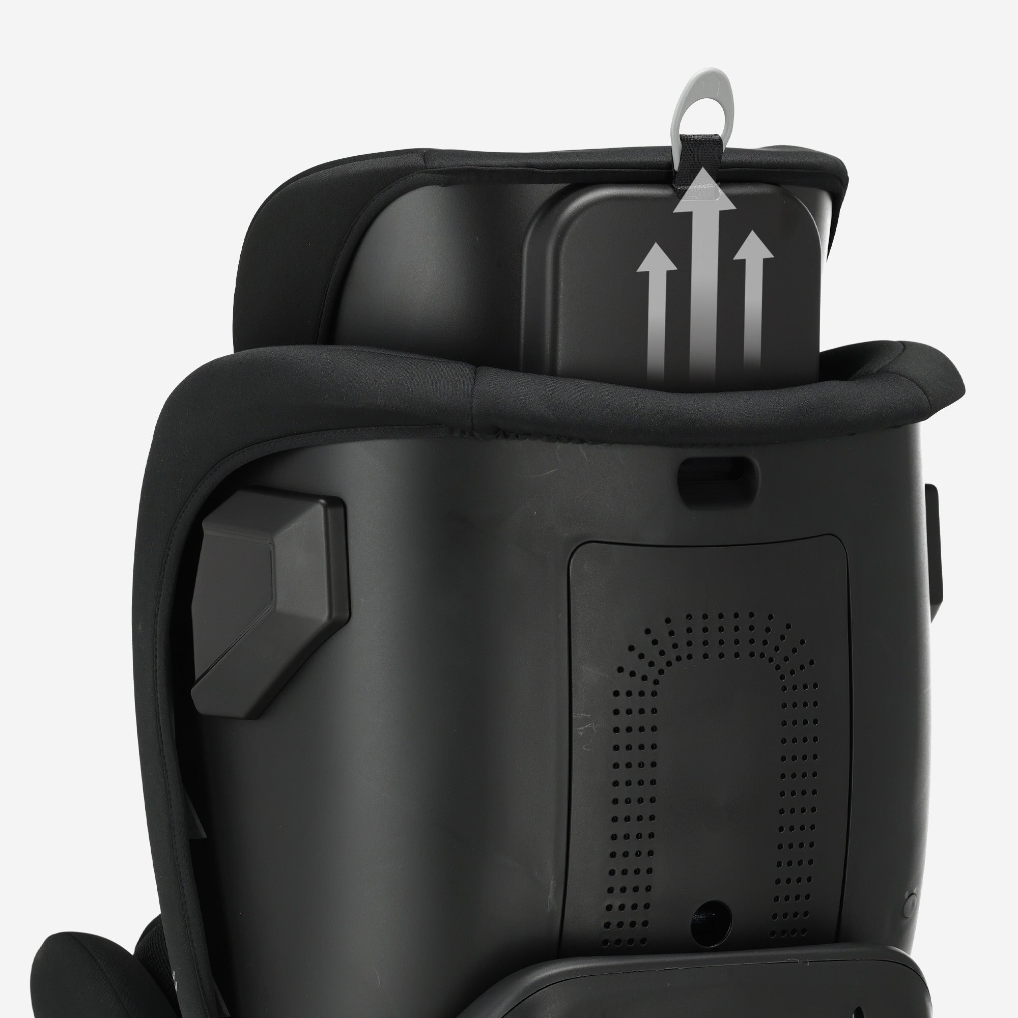 Chase Luxe i-Size Autostoel - 0-36kg - Isofix steunpoot - 360 draaibaar - Zwart