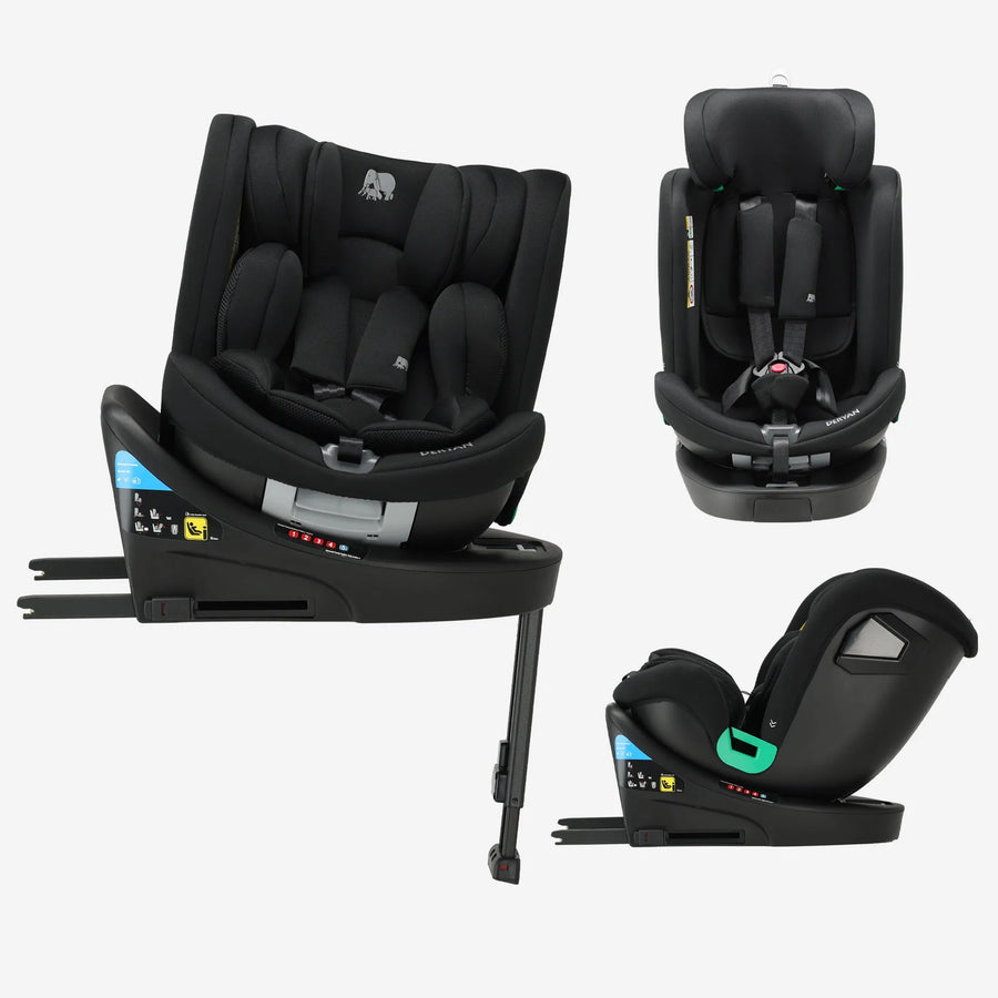 Chase Luxe i-Size Autostoel 0-36 kg Isofix 360° - Zwart