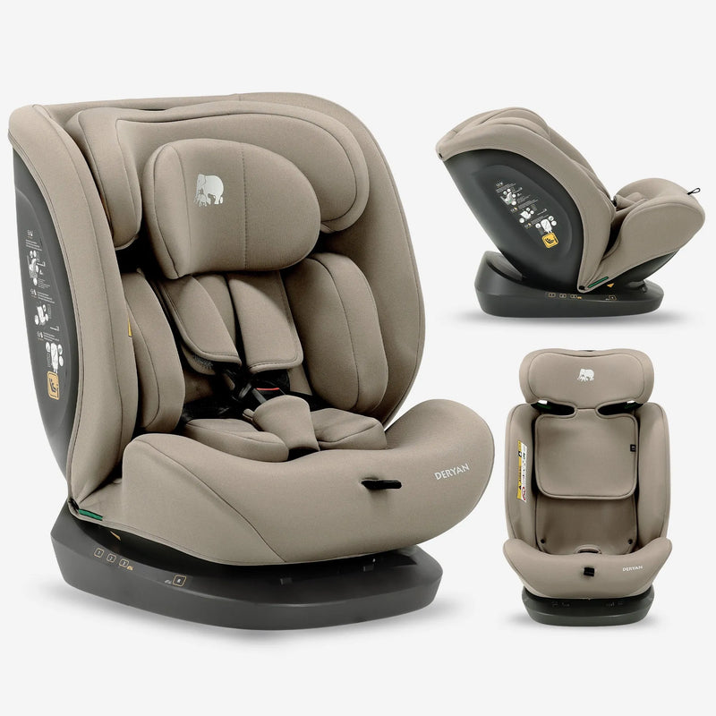 Clyde I-Size Autostoel - 40 tot 150 cm - Truffle Nougat