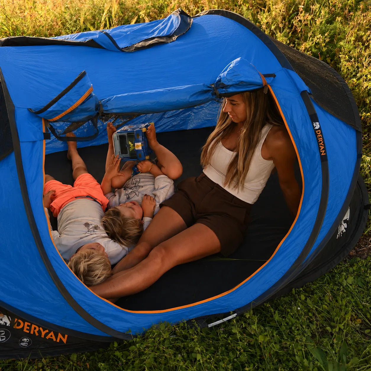 Pop Up Tent Cocoon - 2000MM waterkolom - Navy