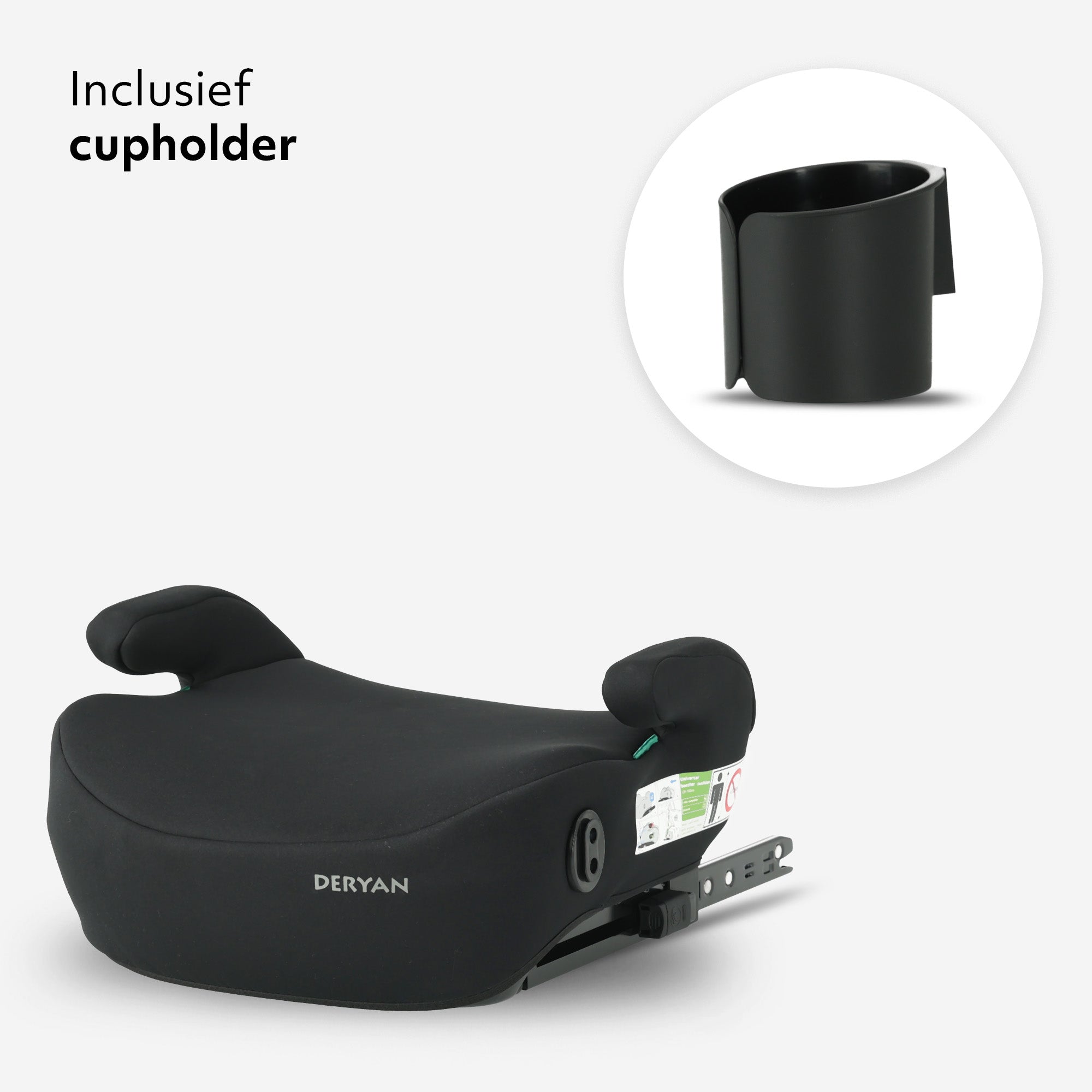 Cody i-Size Zitverhoger ISOFIX - Zwart