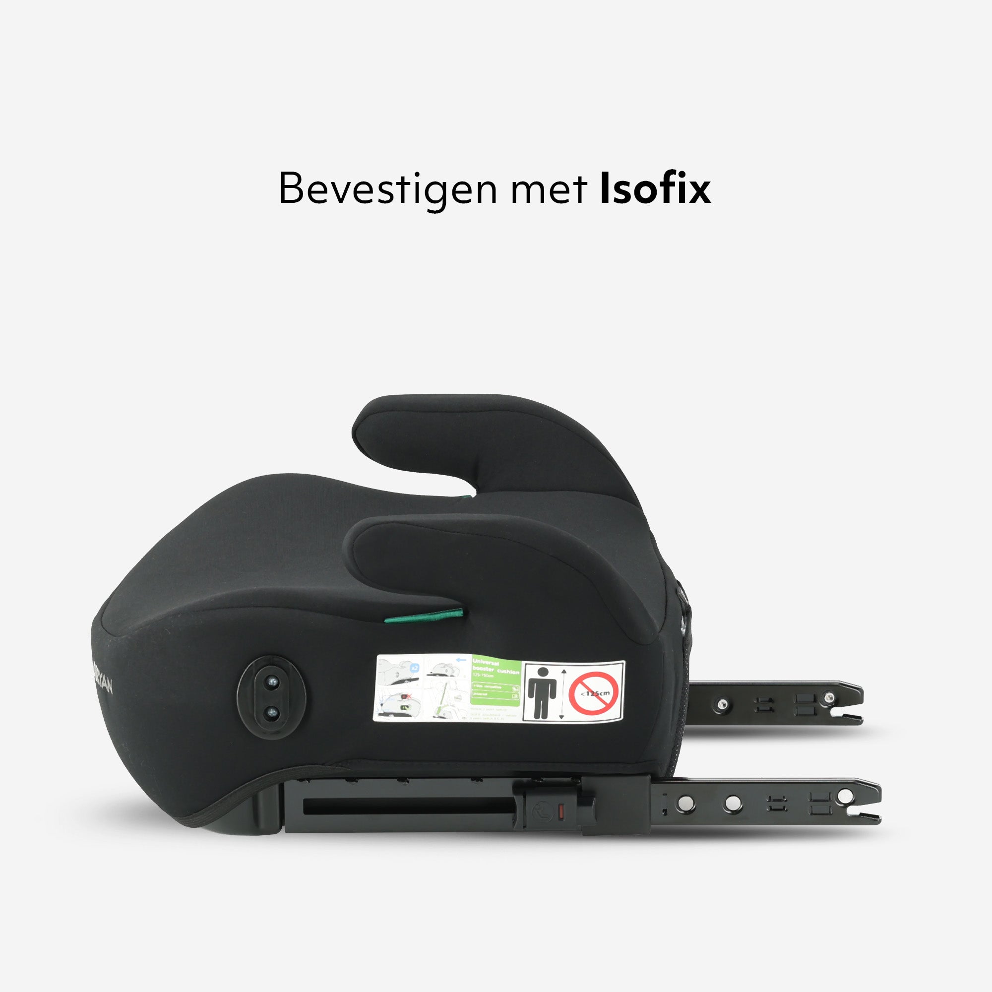 Cody i-Size Zitverhoger ISOFIX - Zwart
