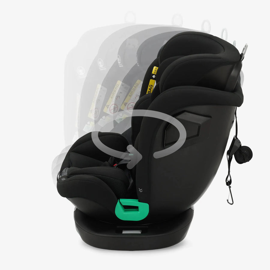 Colin Luxe i-Size Autostoel 0-36 kg Isofix 360° - Zwart