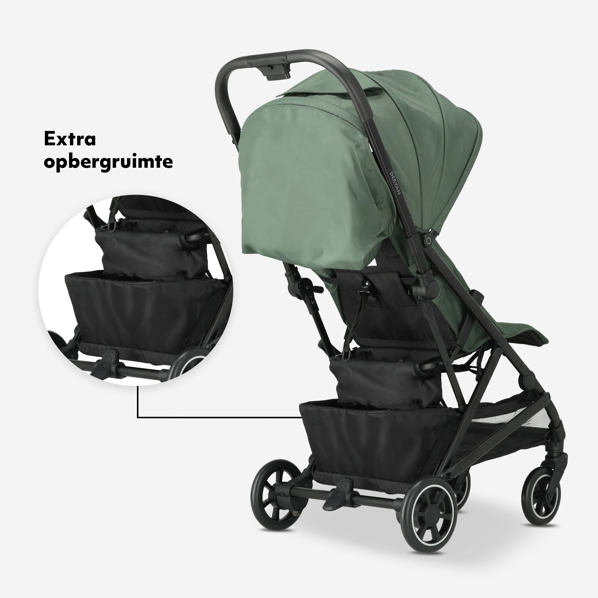 Luxe Easy² Lichtgewicht Buggy - Green
