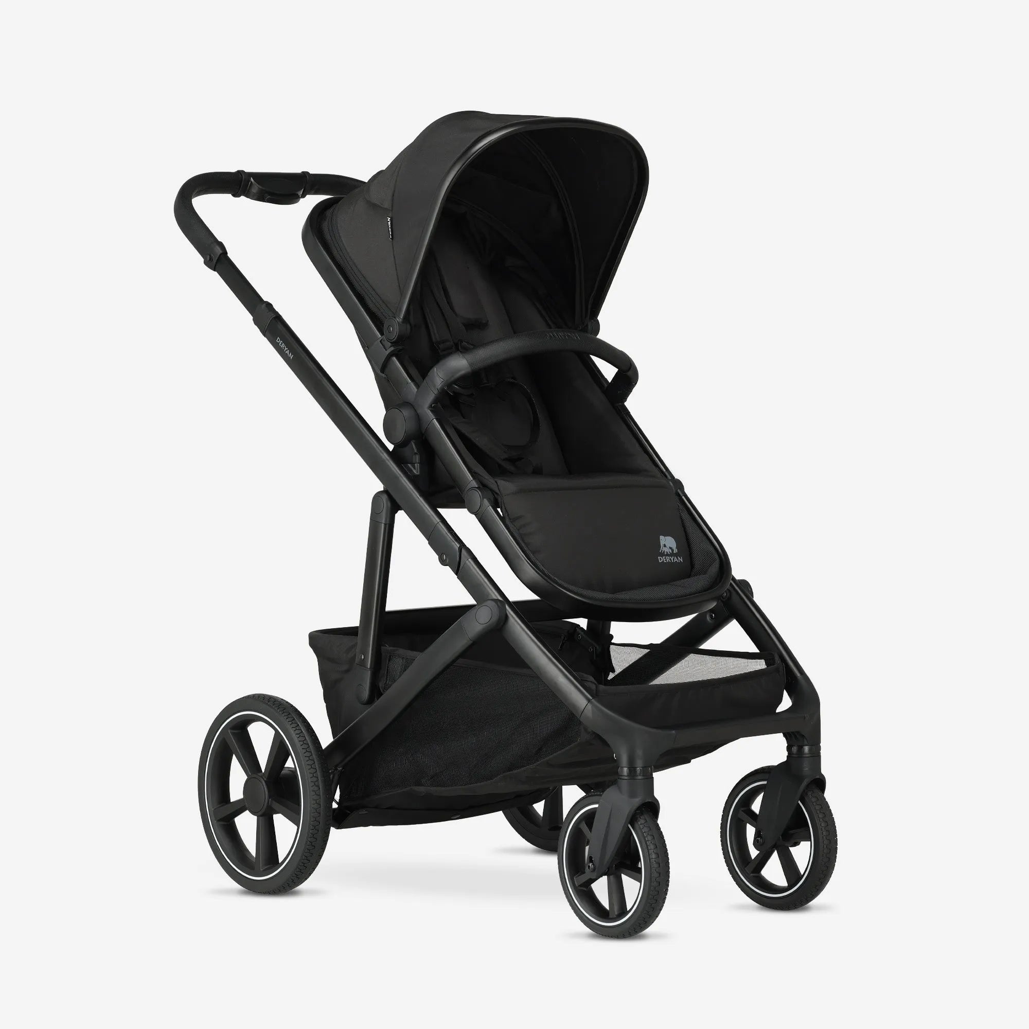 Evy² Duo Kinderwagen Zwart 2 in 1