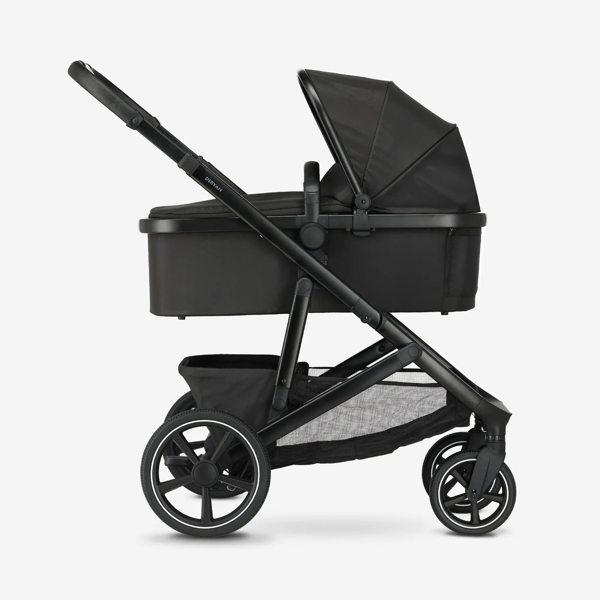 Evy² Duo Kinderwagen Zwart 2 in 1