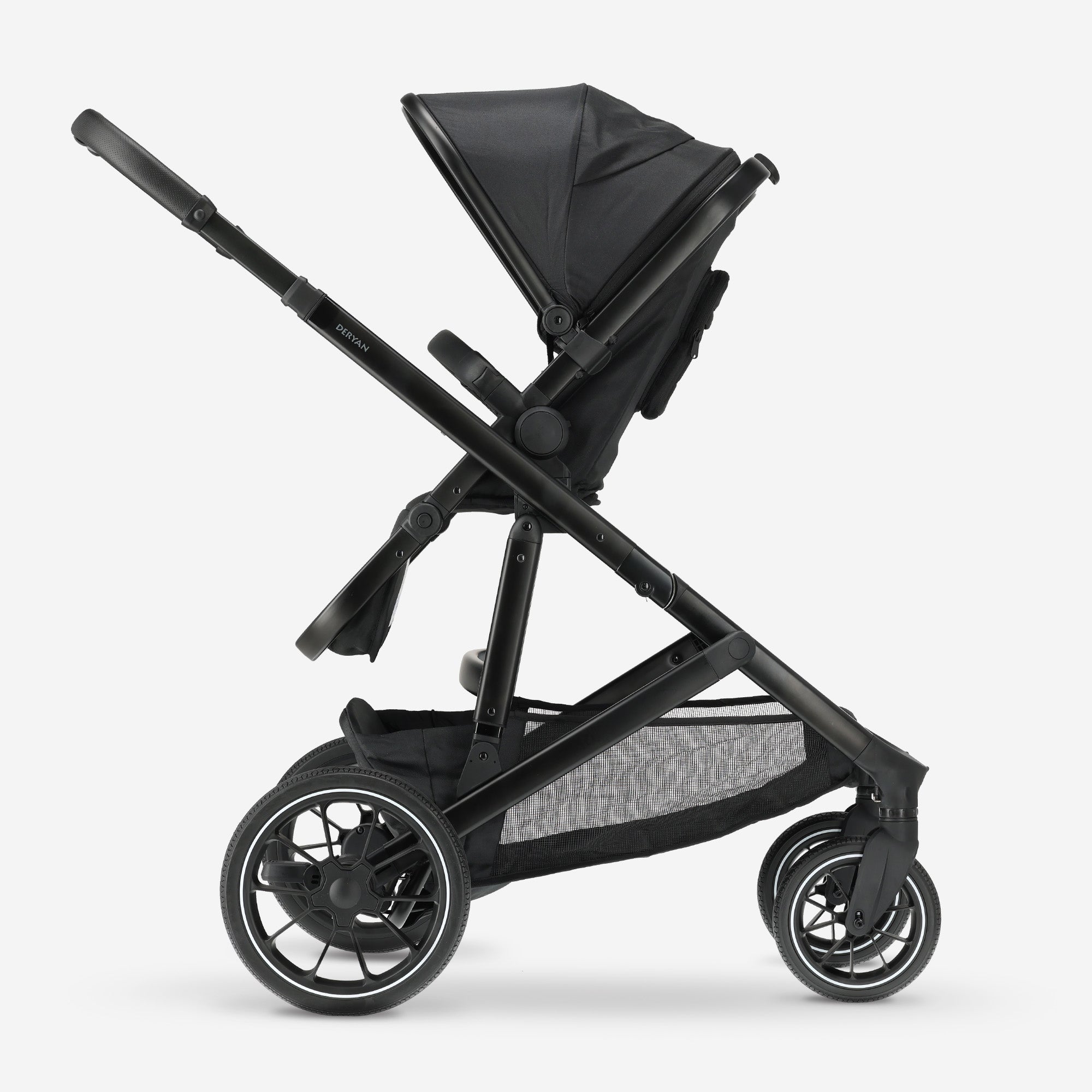 Evy² Duo Kinderwagen Zwart 2 in 1