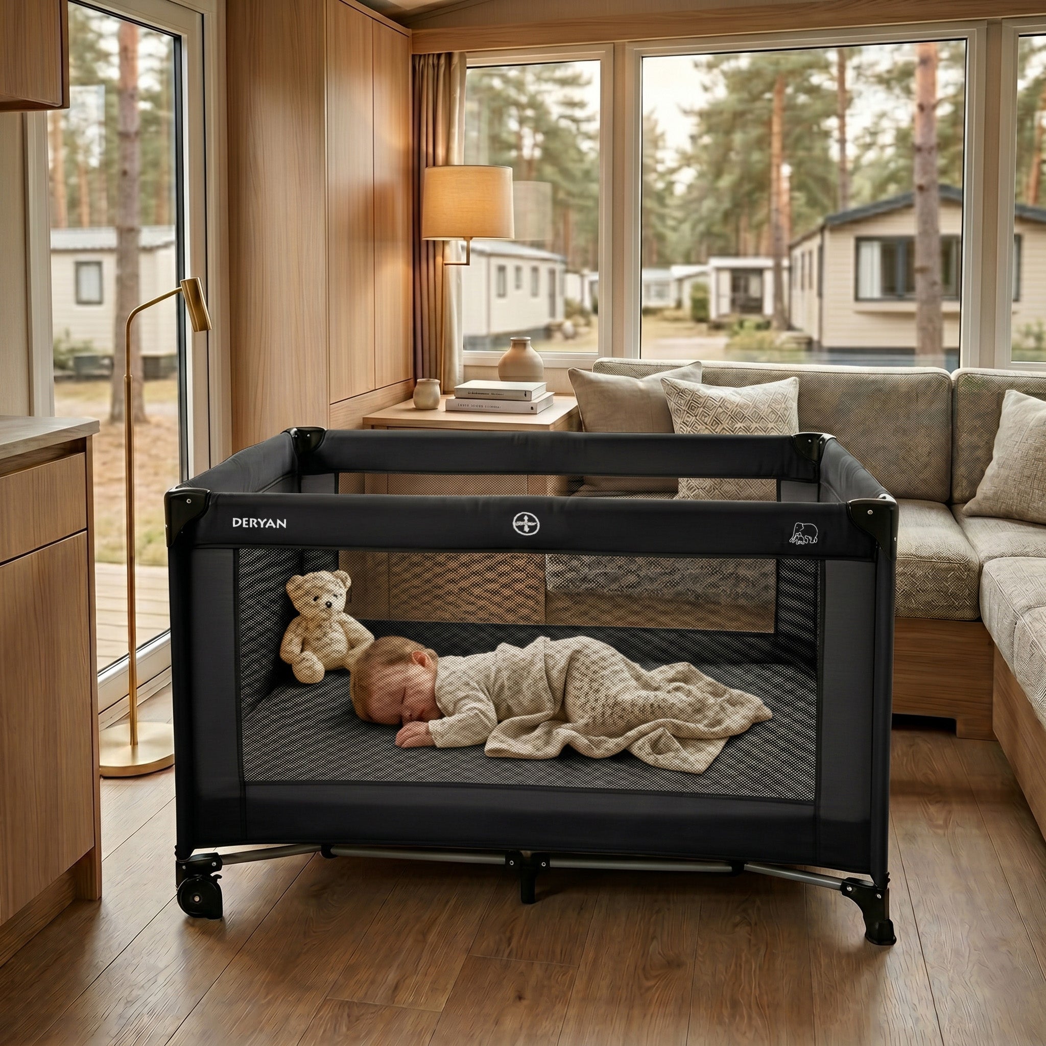Campingbed Believer Black