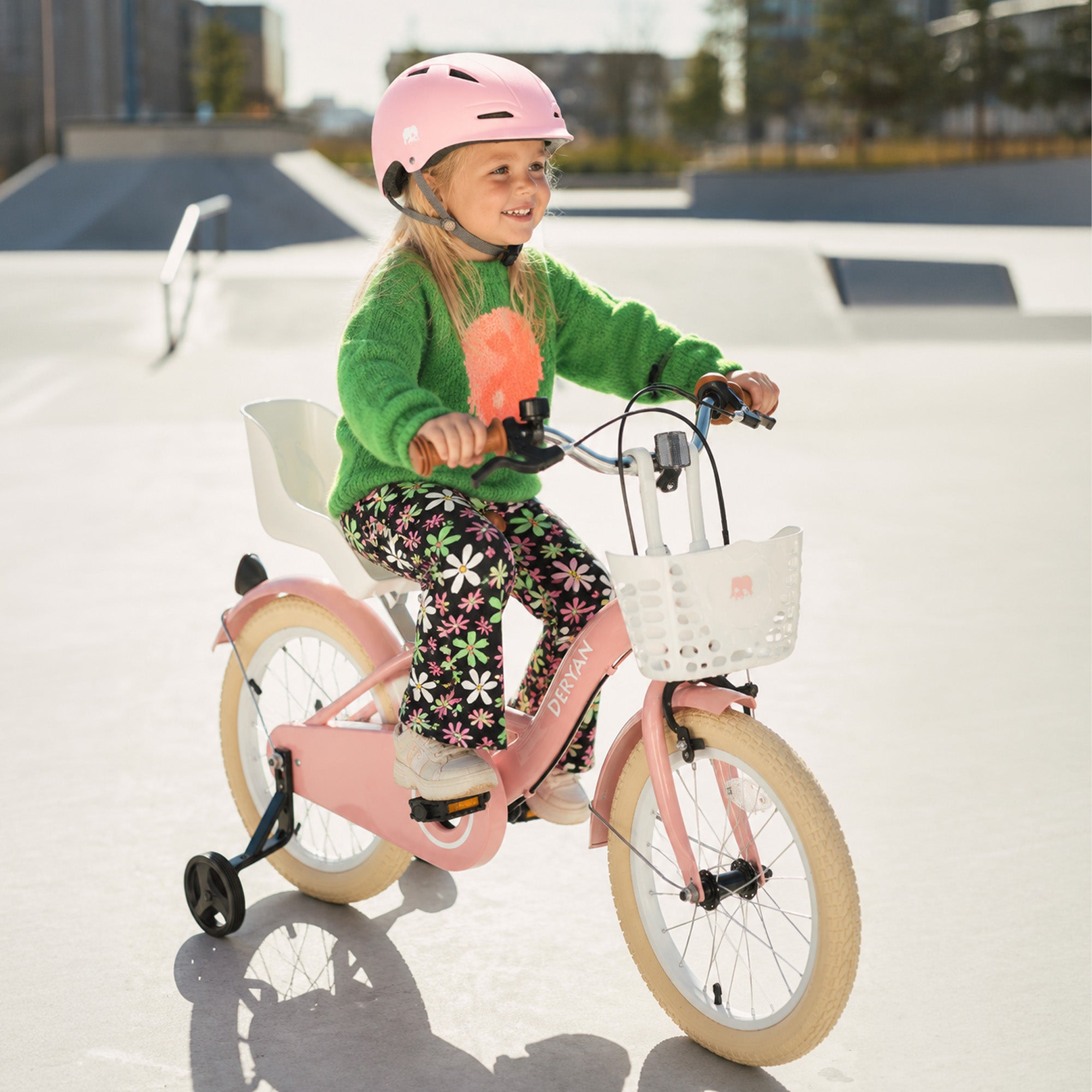 Kinderhelm Roze - Maat S