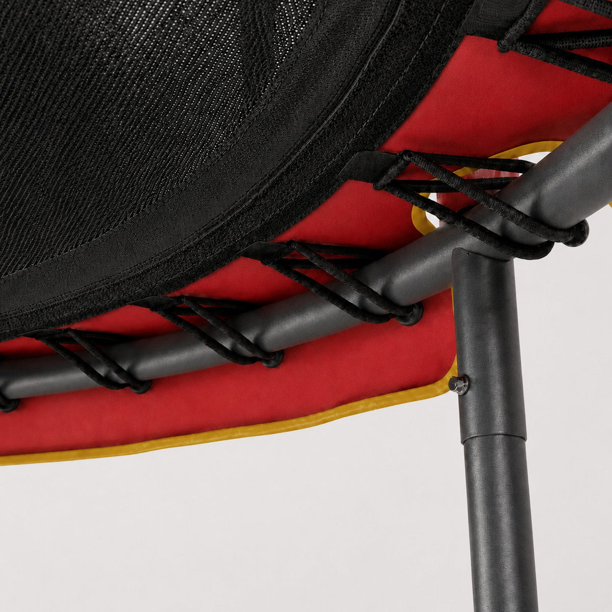 Indoor Kindertrampoline 140cm - Met Veiligheidsnet - Rood