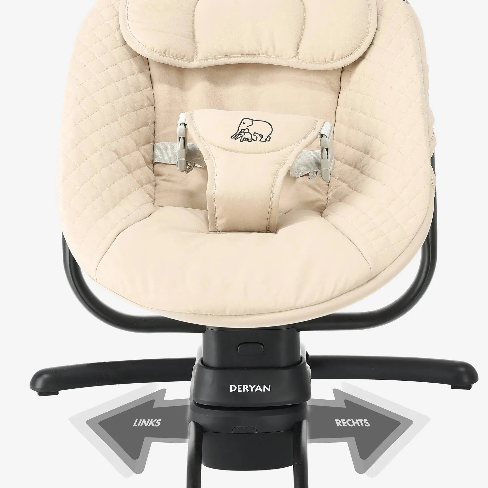 Elektrische Babyschommel Jacky Cream