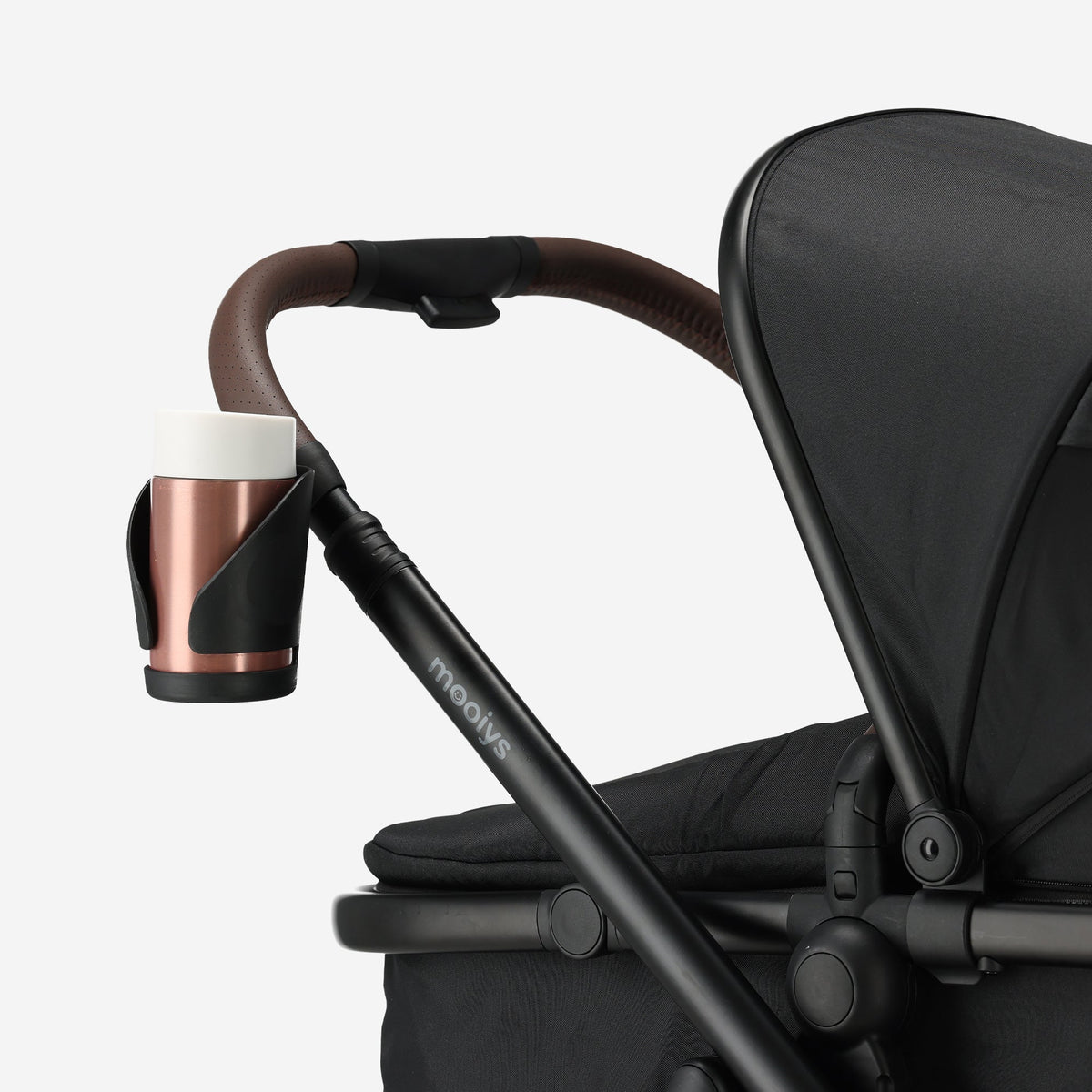 Mooiys Luca Kinderwagen 3in1 - Multi functionele Kinderwagen - inclusief autostoel - Zwart