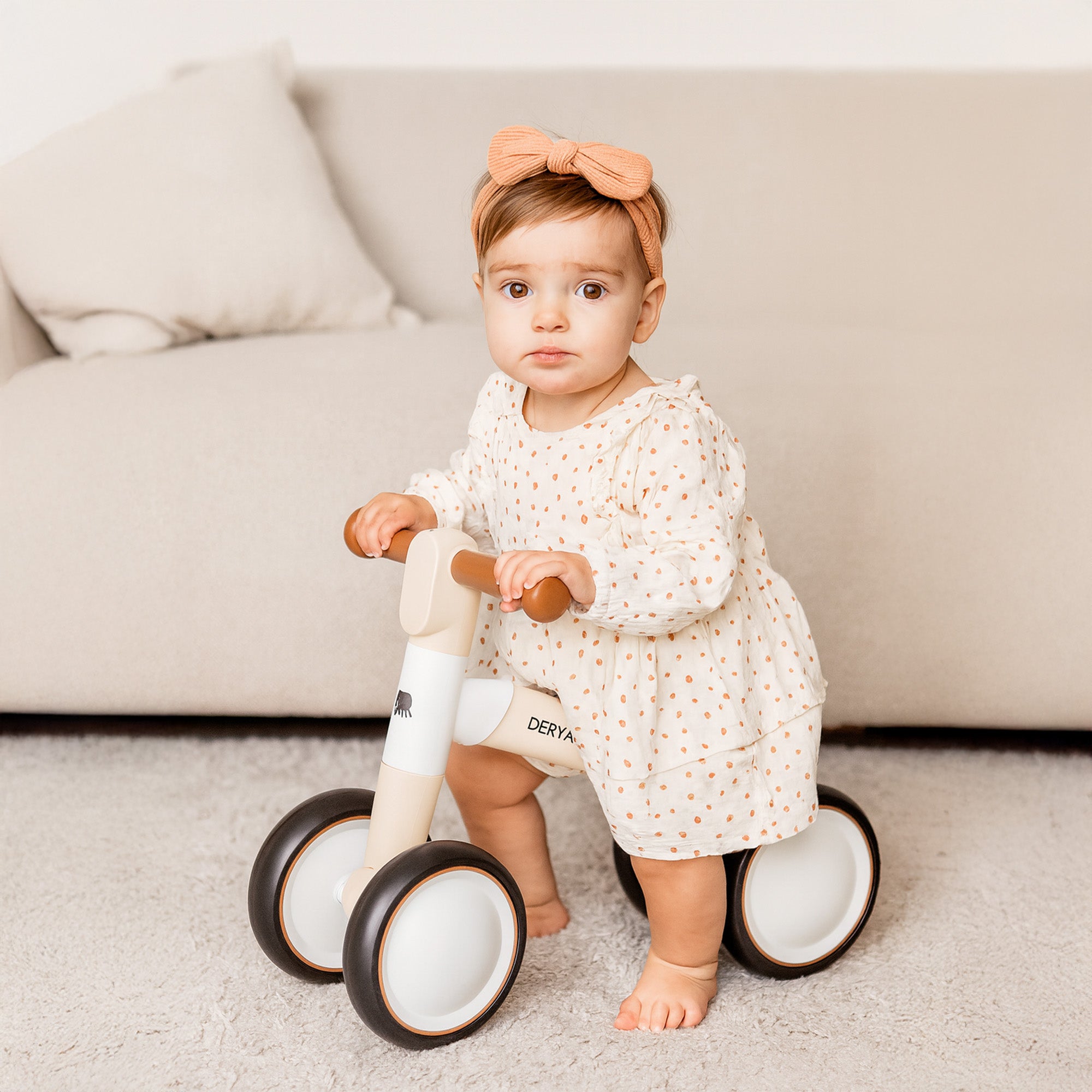 Milo Loopfiets - Speelgoed Vanaf 1 jaar - Cream