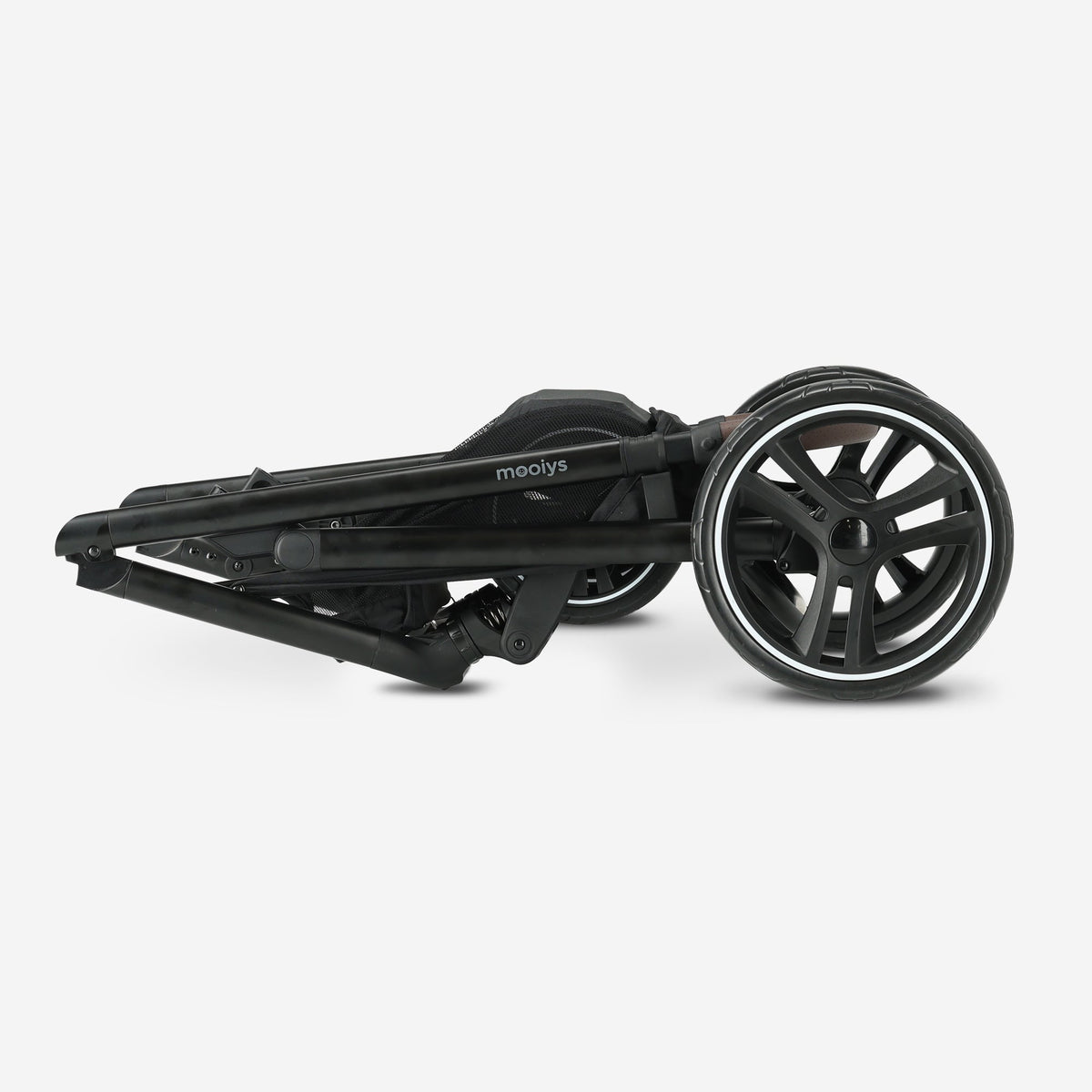 Mooiys Luca Kinderwagen 3in1 - Multi functionele Kinderwagen - inclusief autostoel - Zwart