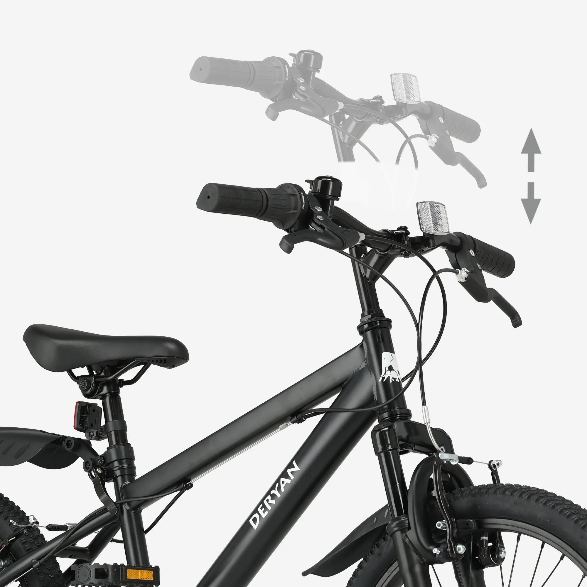 Kinder Mountainbike 20 Inch - Zwart