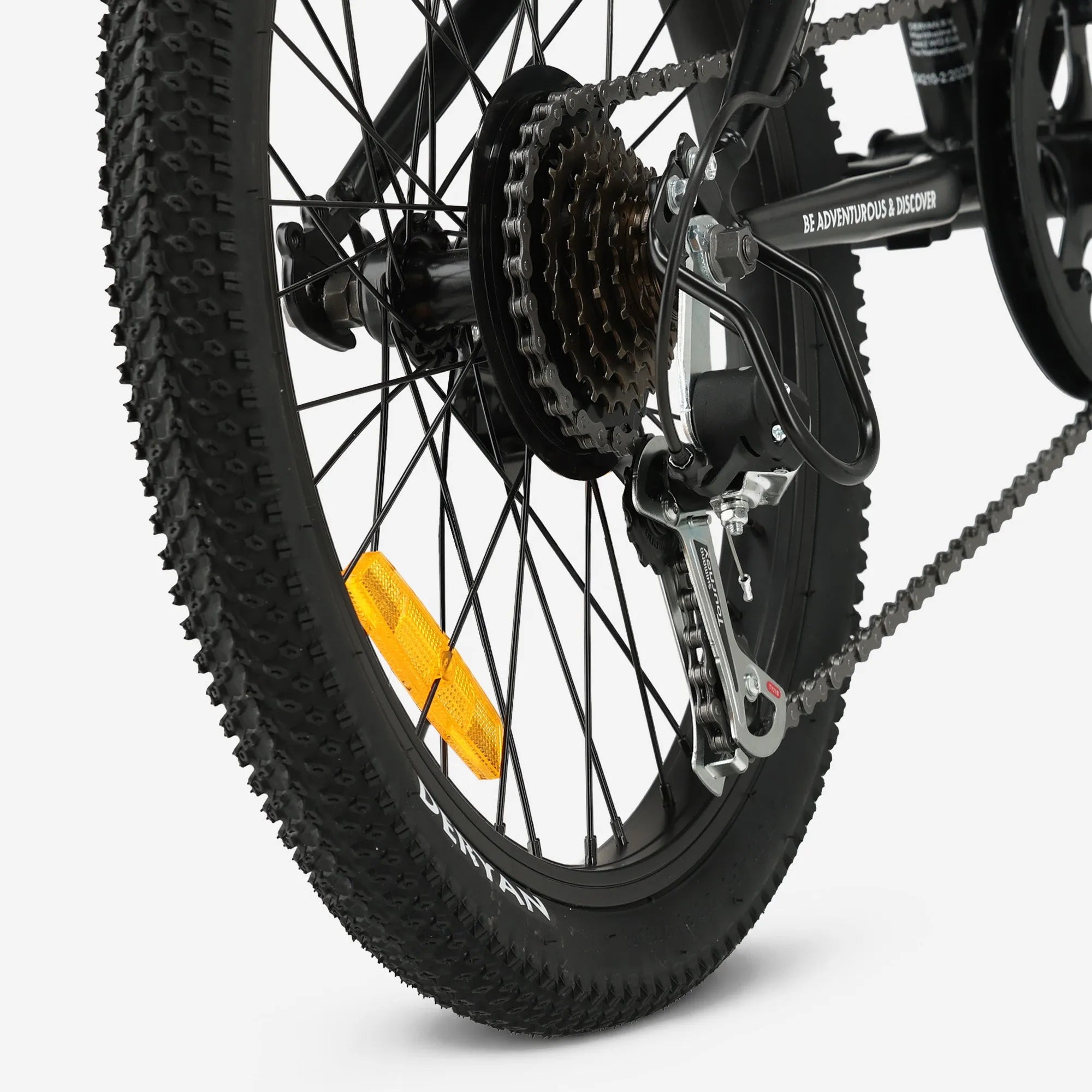 Kinder Mountainbike 20 Inch - Zwart