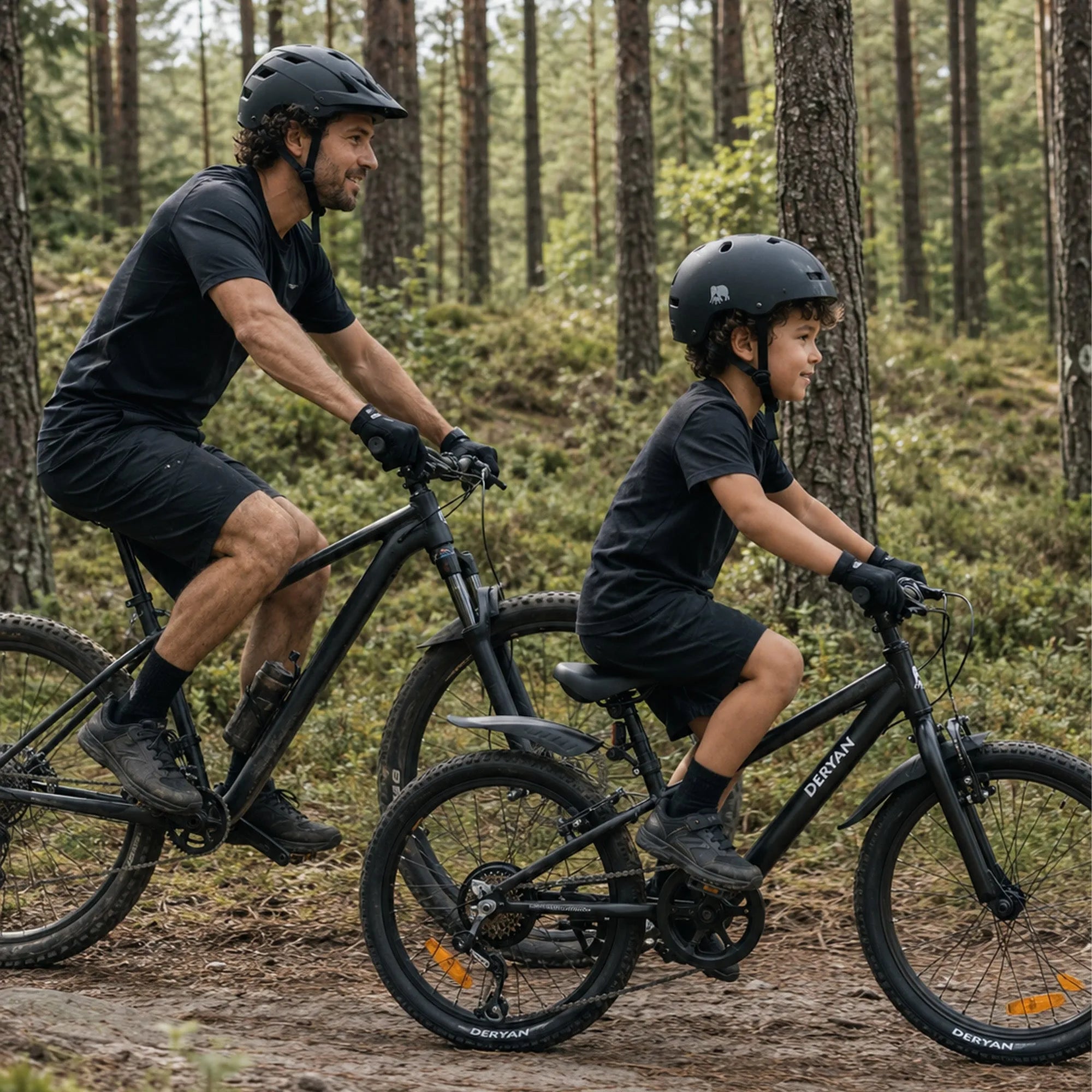 Kinder Mountainbike 20 Inch - Zwart